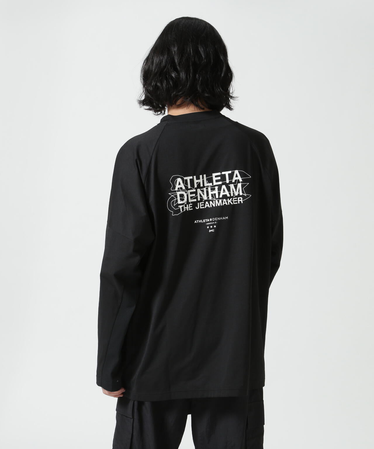 タ*ボ様 アスレタとデンハムのコラボ商品 DENHAM X ATHLETA TEE V4 + MESH BAG