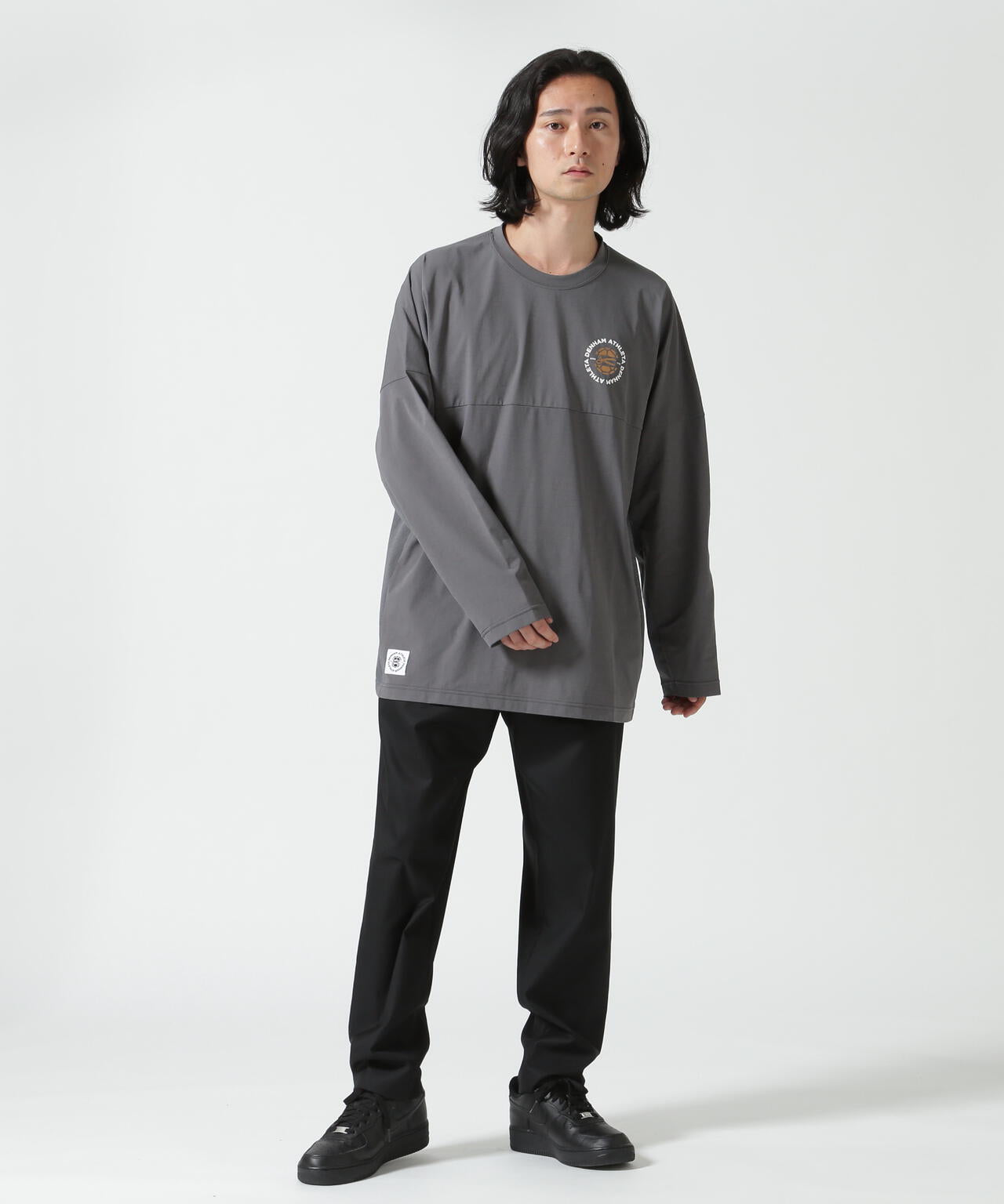 DENHAMxATHLETA/デンハム×アスレタ/COLLABORATION LS TEE | ROYAL