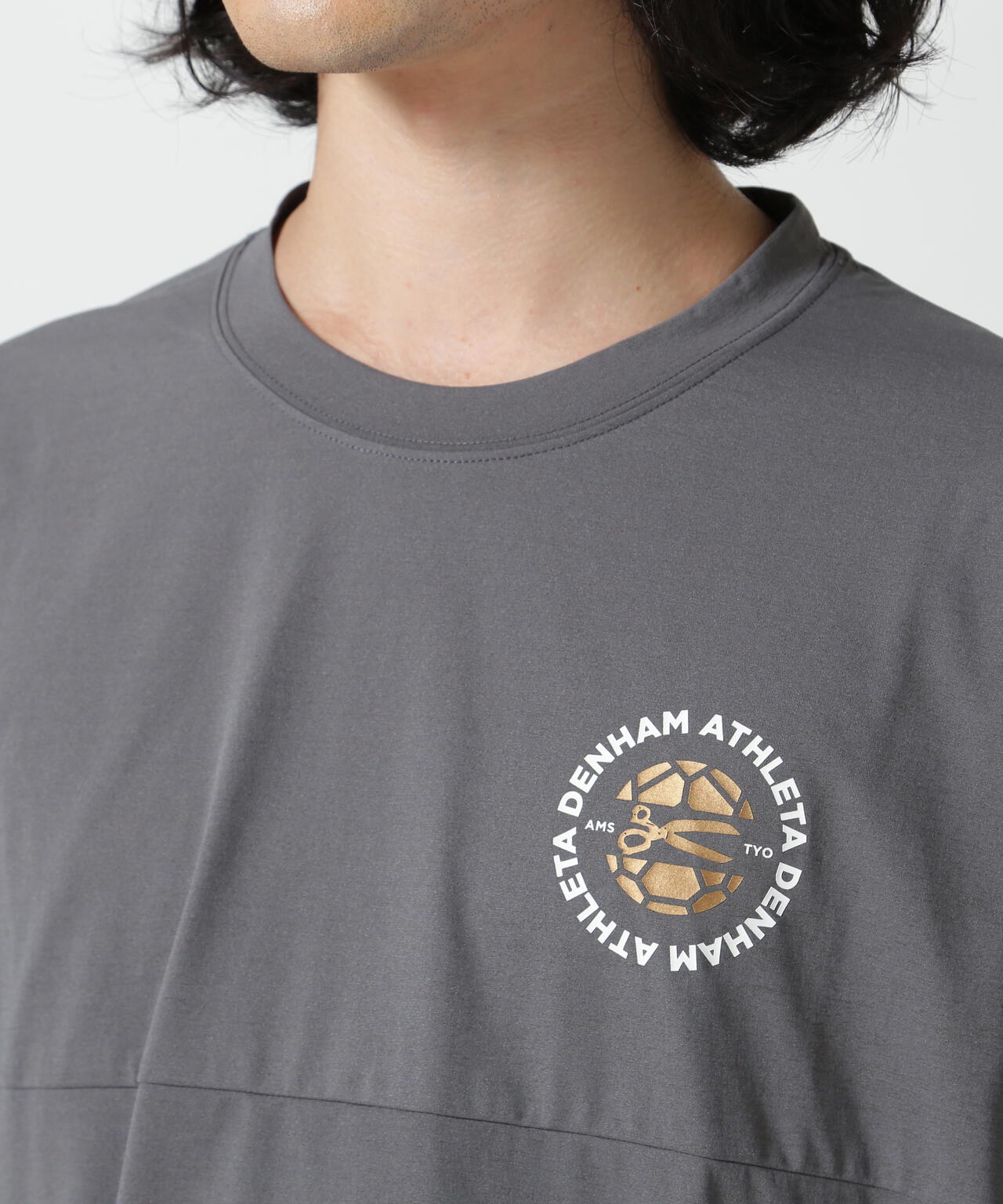 DENHAMxATHLETA/デンハム×アスレタ/COLLABORATION LS TEE | ROYAL