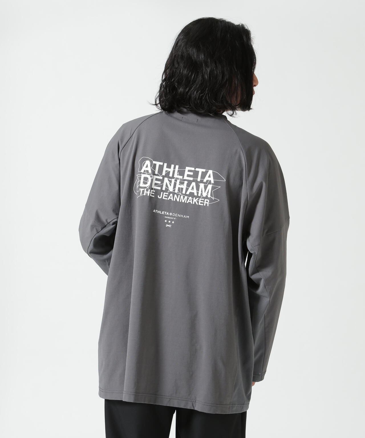DENHAMxATHLETA/デンハム×アスレタ/COLLABORATION LS TEE | ROYAL