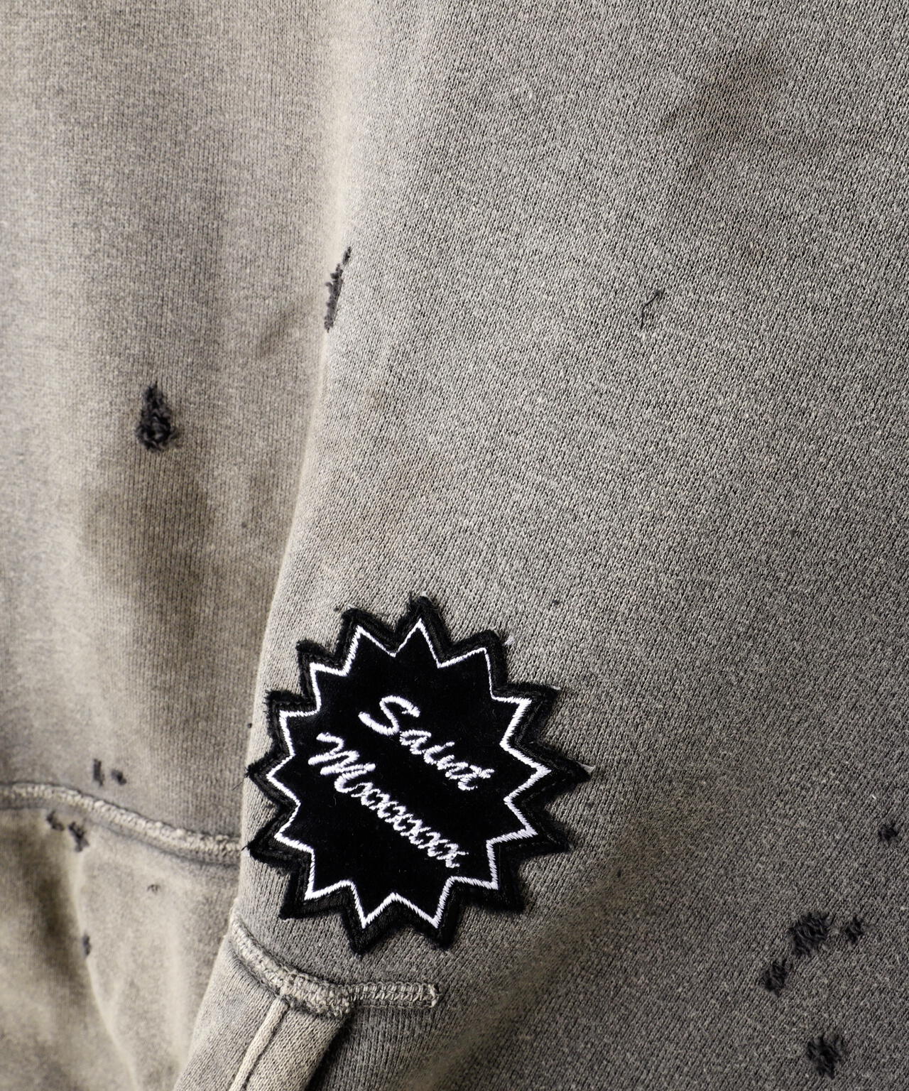 SAINT MICHAEL/セントマイケル/HOODIE/DBL FACE/CHARCOAL | ROYAL