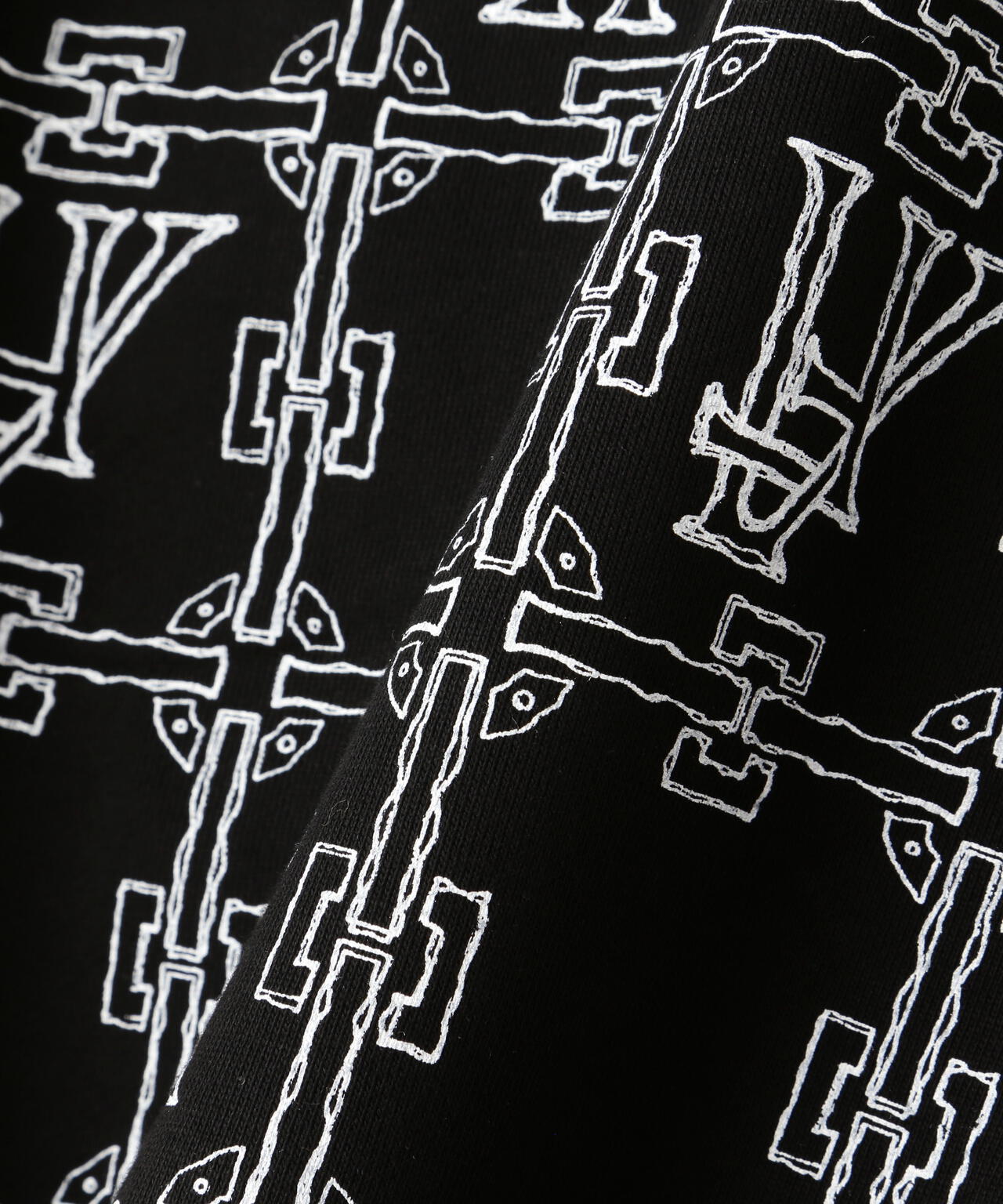 A.F ARTEFACT/エーエフ・アーティファクト/MONOGRAM PATTERN HOODIE