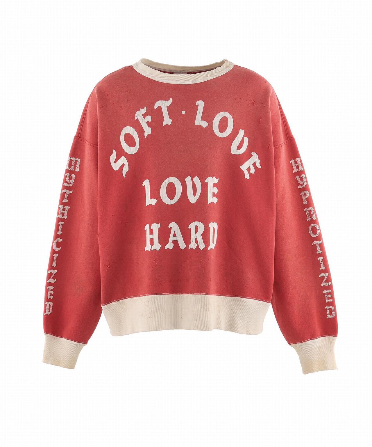 SAINT MICHAEL/セントマイケル/CREW SWEAT/SOFT LOVE/RED | ROYAL