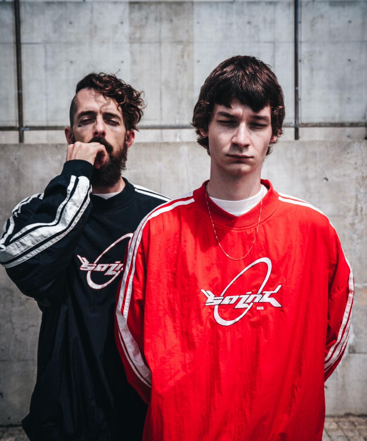 SAINT MICHAEL/セントマイケル/NYLON PULLOVER/SAINT/RED | ROYAL