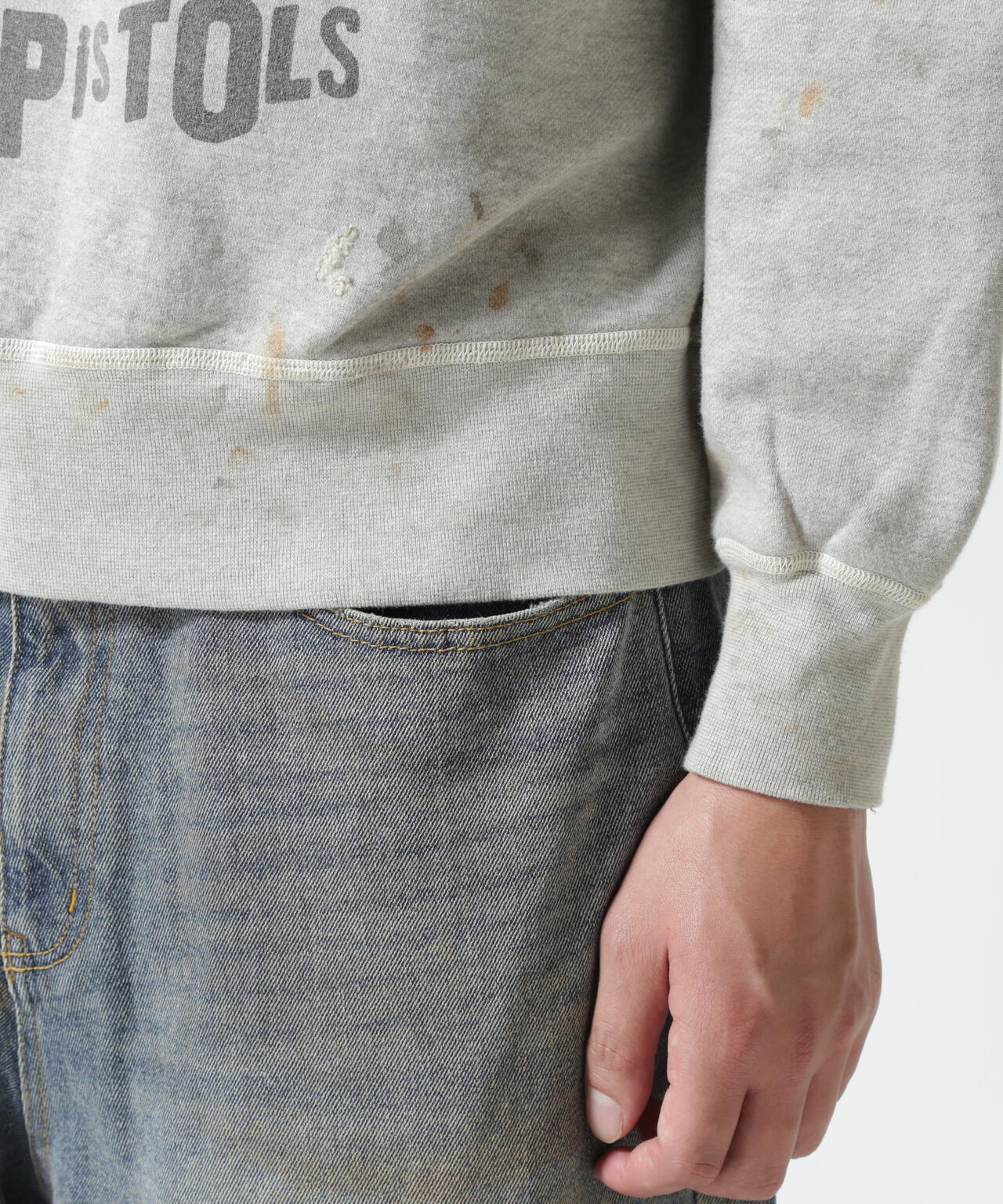 SAINT MICHAEL/セントマイケル/SP_CREW SWEAT/QUEEN/GRAY | ROYAL