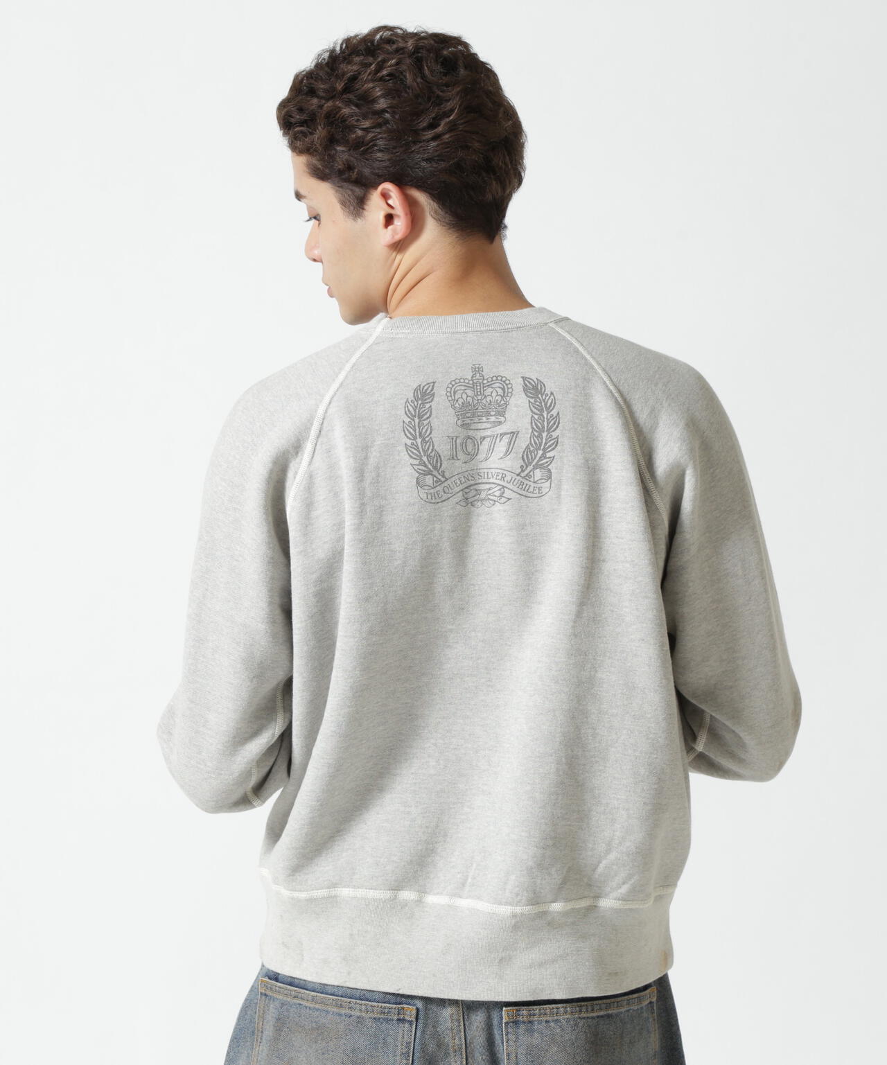 SAINT MICHAEL/セントマイケル/SP_CREW SWEAT/QUEEN/GRAY | ROYAL