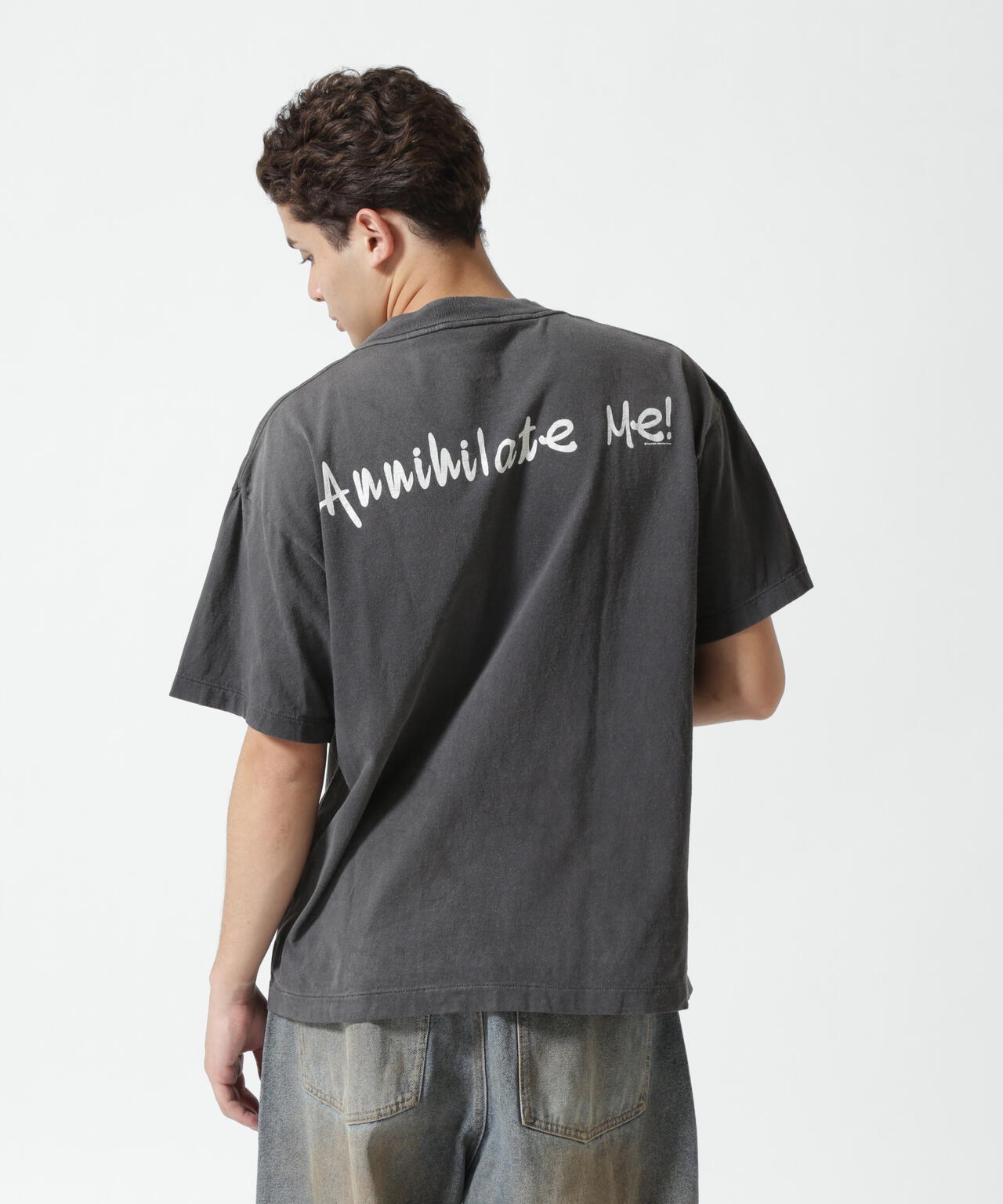 セントマイケル25AW新作SS TEE/MULATED黒XL美品Saint半袖 セントマイケル SAINT MICHAEL 25AW MULATED SS TEE USED