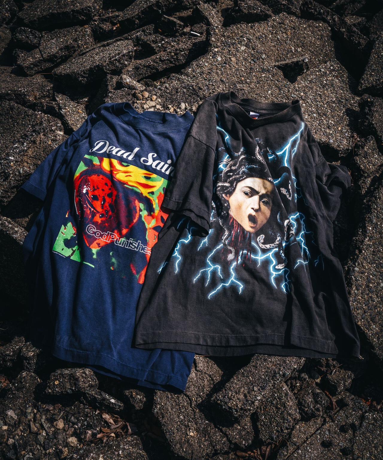 SAINT MICHAEL/セントマイケル/SS TEE/MEDUSA/BLACK | ROYAL FLASH