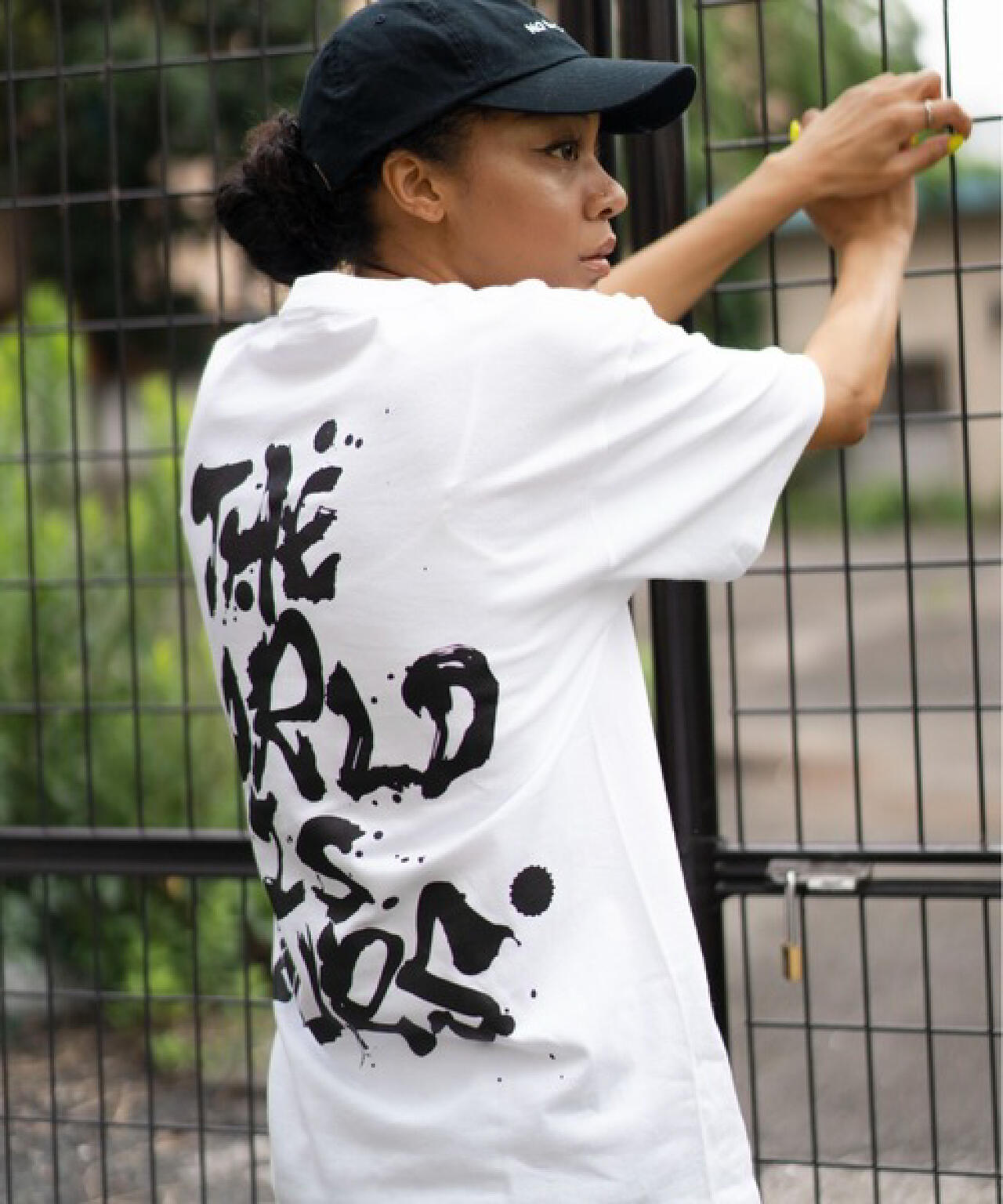 NO NAME_ME/ノーネームミー/THE WORLD IS YOURS TEE | ROYAL FLASH