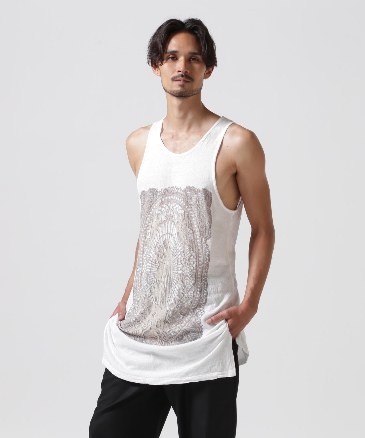 SHARE SPIRIT/シェアースピリット/別注Lace Maria Tanktop | ROYAL