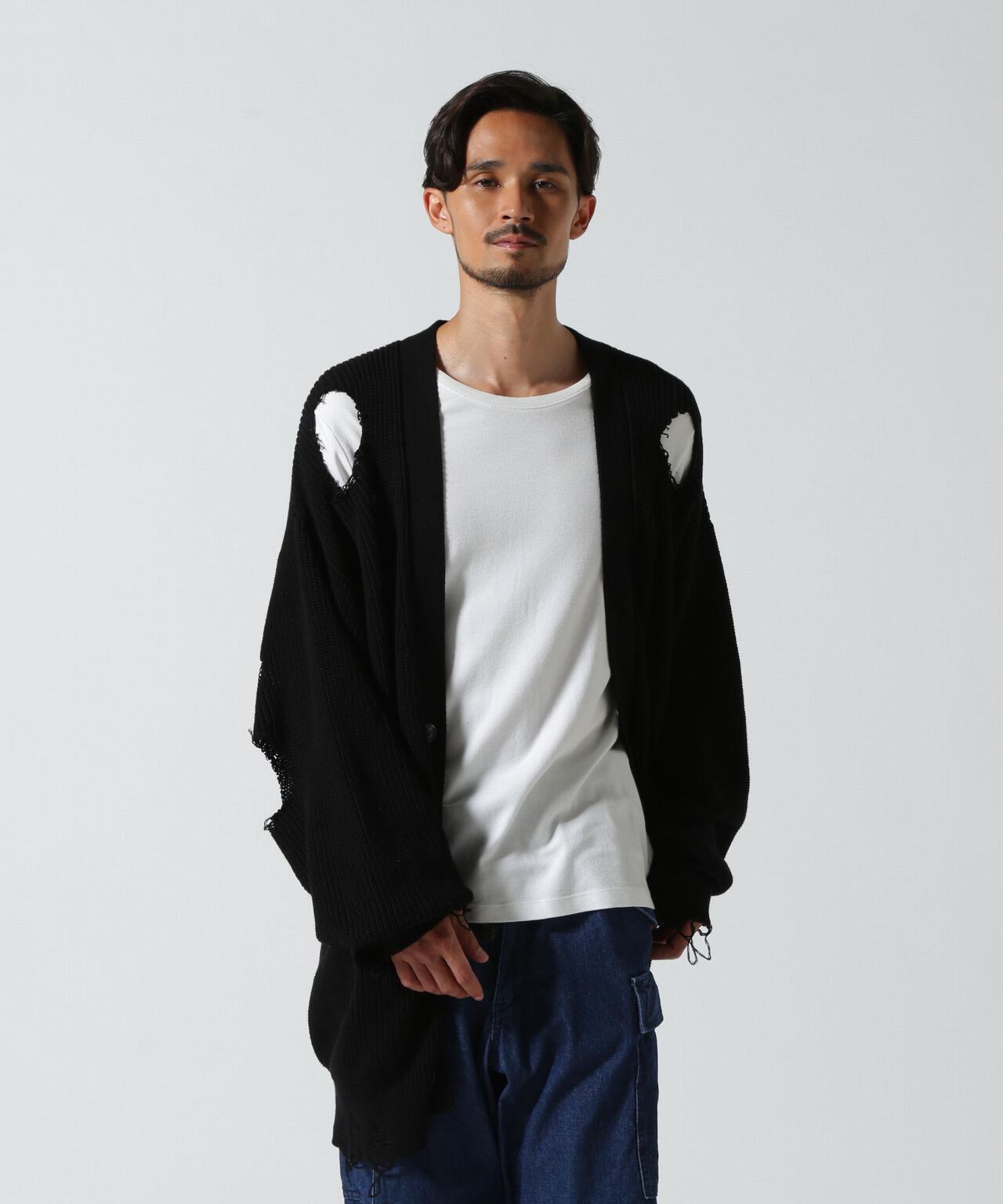 FR(13)NDS/フレンズ/DAMEGE CD/ダメージ カーディガン | ROYAL FLASH