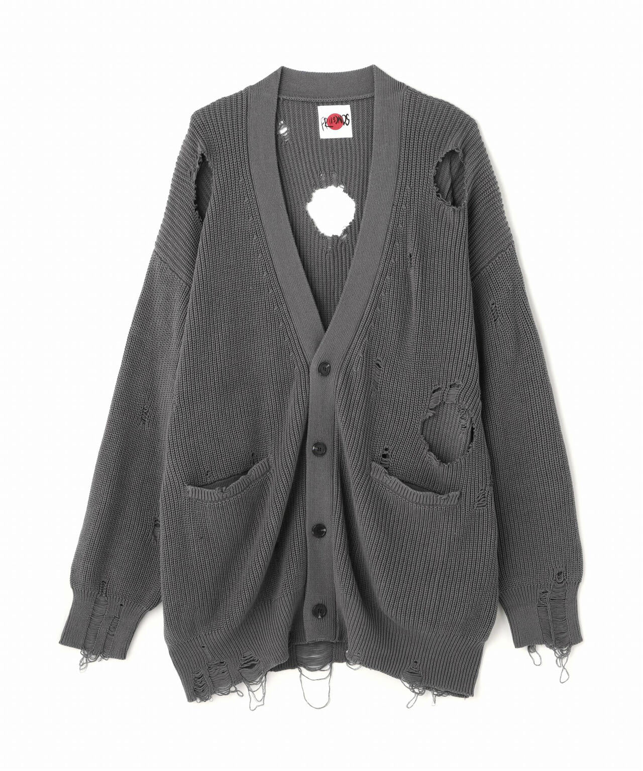 FR(13)NDS/フレンズ/DAMEGE CD/ダメージ カーディガン | ROYAL FLASH