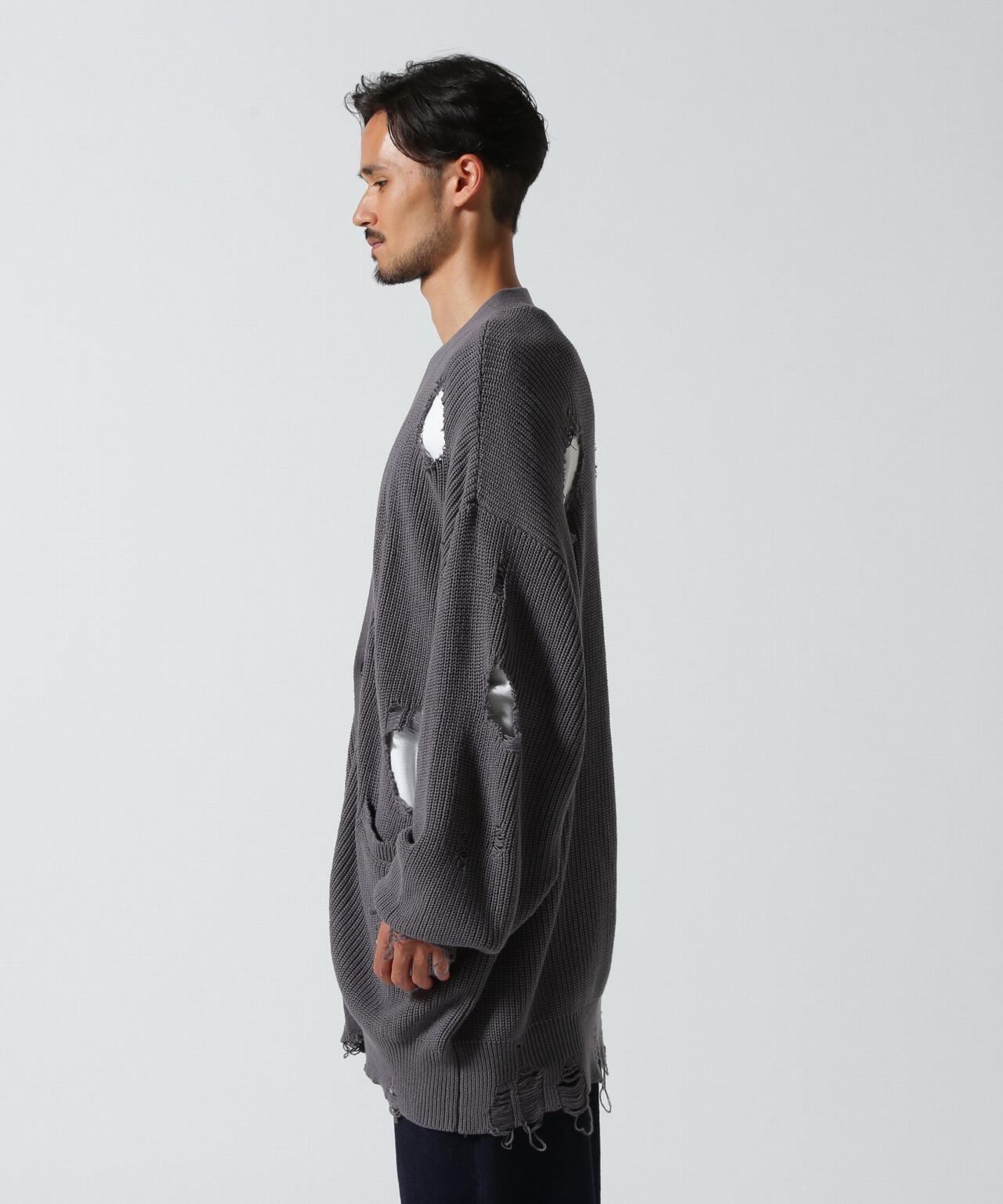 FR(13)NDS/フレンズ/DAMEGE CD/ダメージ カーディガン | ROYAL FLASH