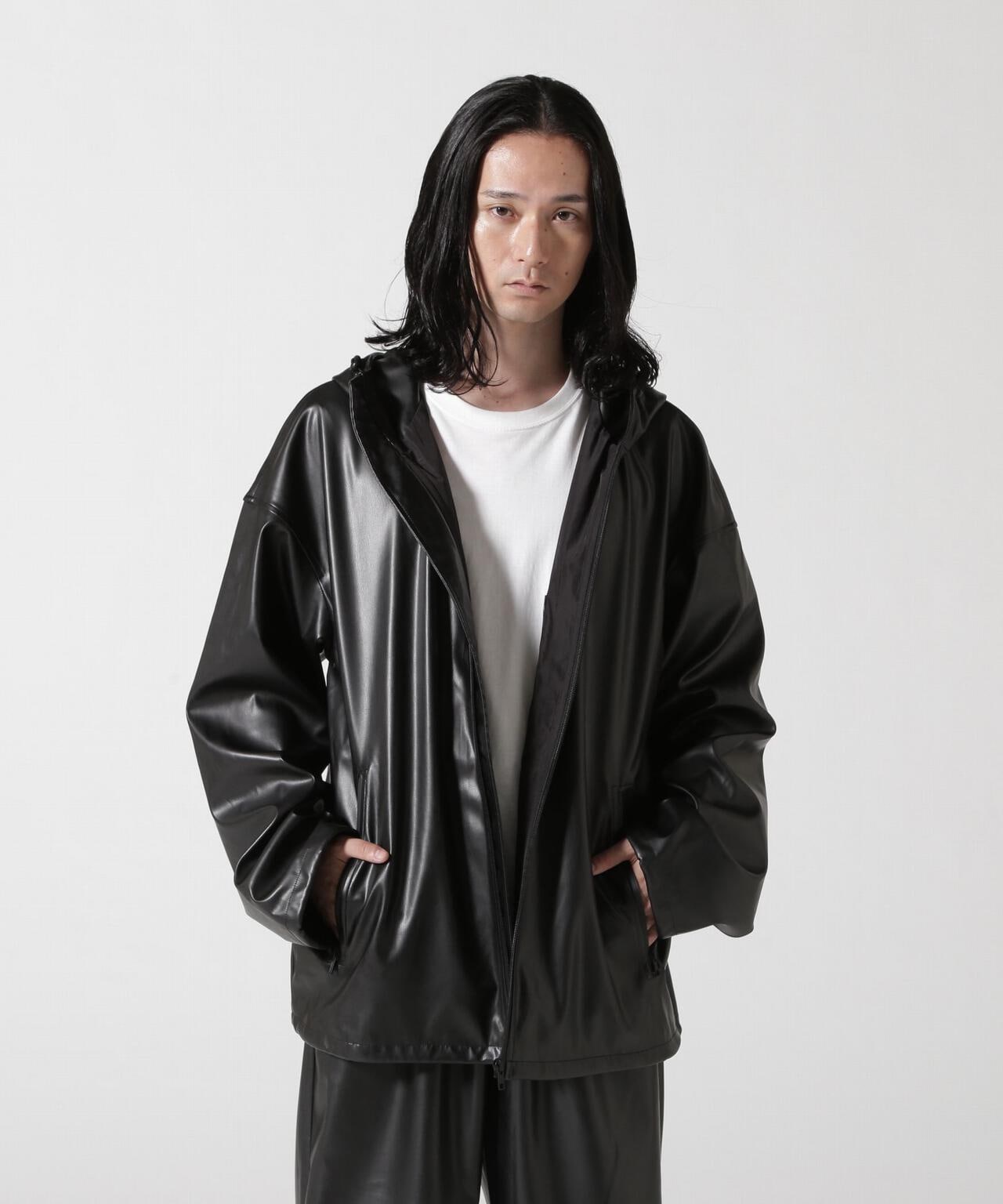 FR(13)NDS/フレンズ/FAKE LEATHER HOODIE | ROYAL FLASH