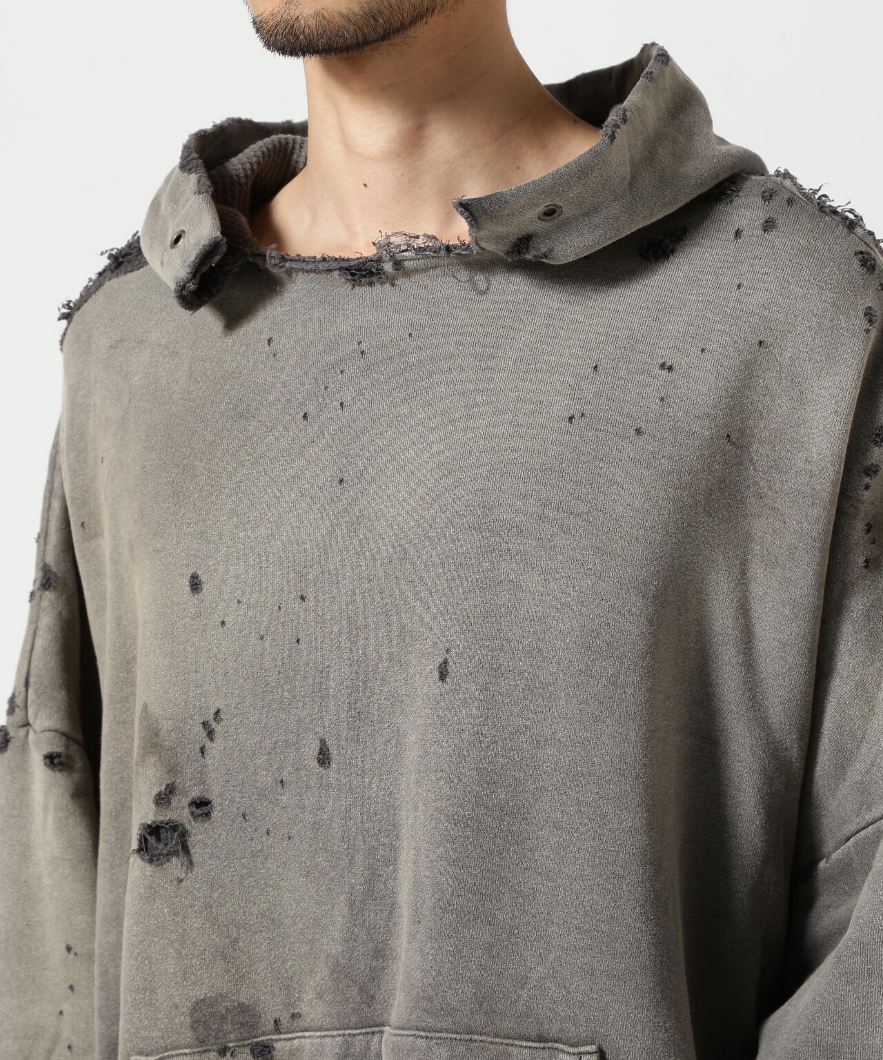 READYMADE/レディーメイド/DOUBLE FACE HOODIE/BLACK | ROYAL FLASH