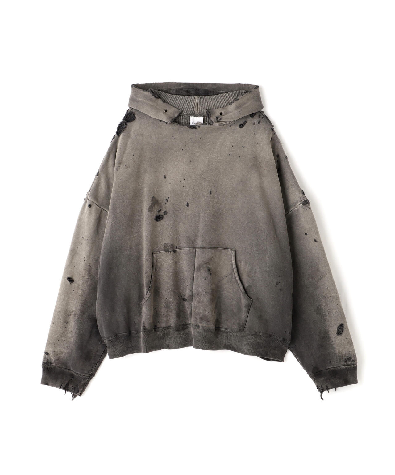 READYMADE/レディーメイド/DOUBLE FACE HOODIE/BLACK | ROYAL FLASH