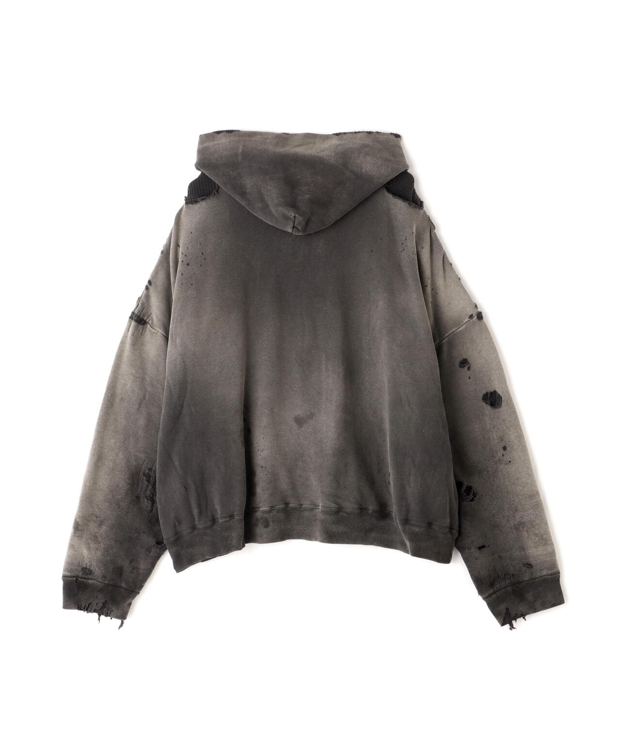 READYMADE/レディーメイド/DOUBLE FACE HOODIE/BLACK | ROYAL FLASH