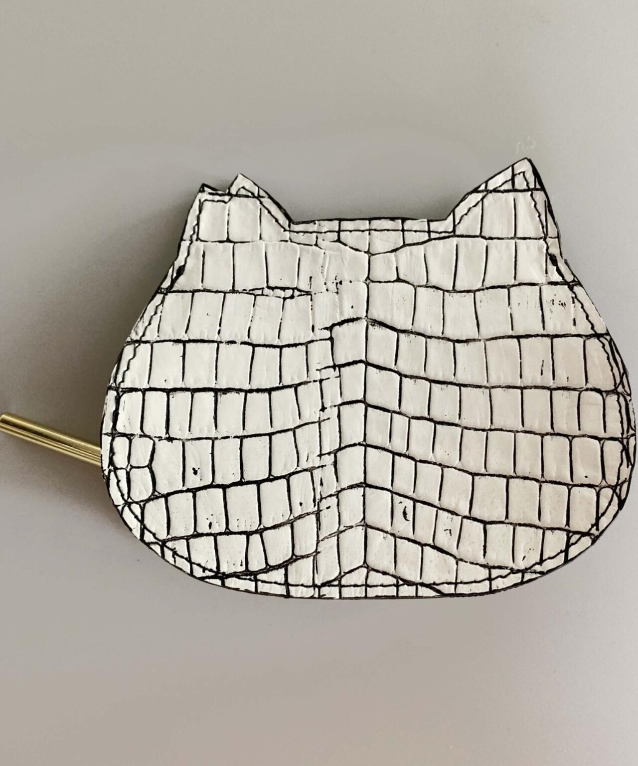 POMTATA/ポンタタ/NECQUO サクラ耳猫ポーチ/P2902