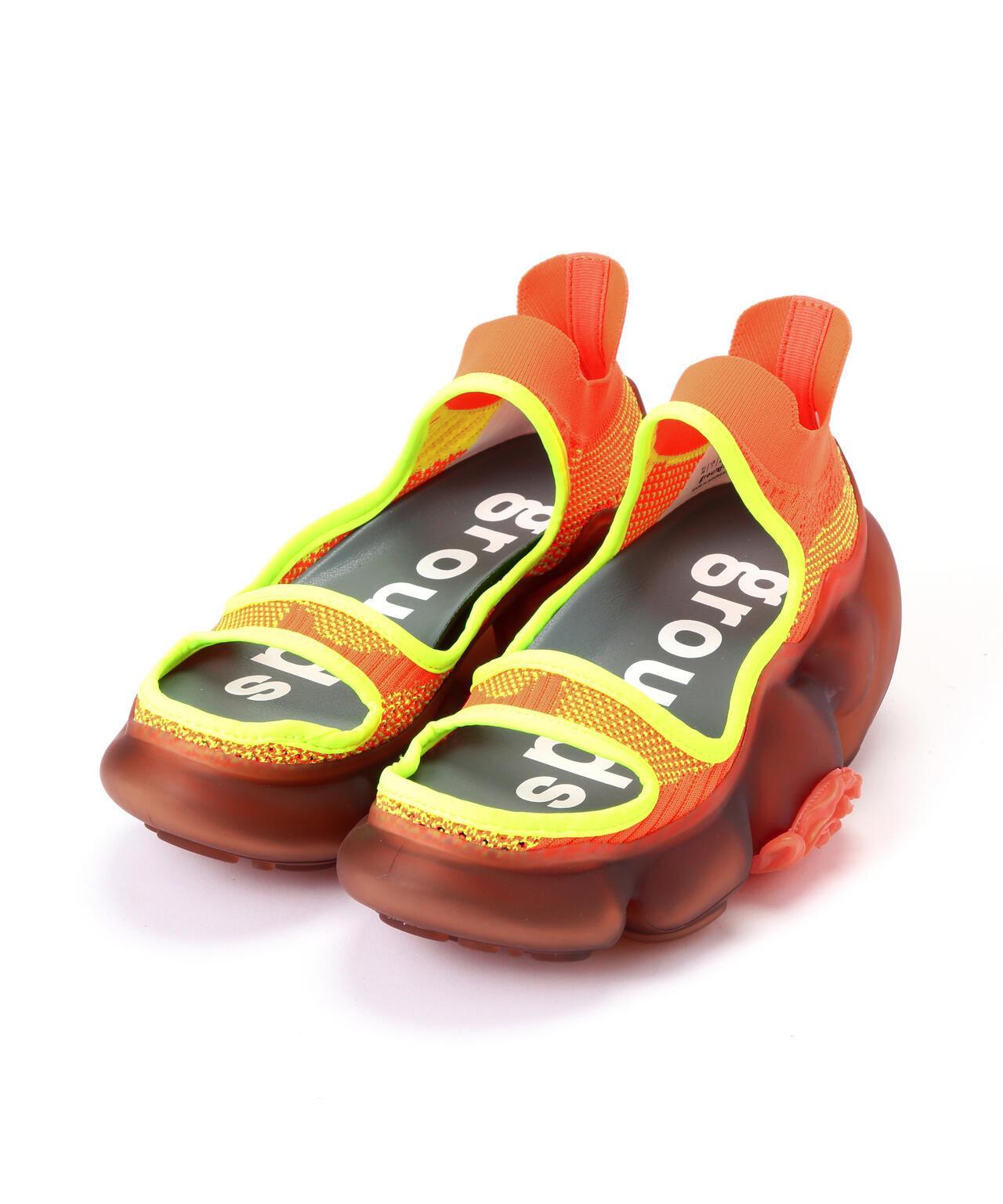 grounds/グラウンズ/MOOPIE AS1 SANDAL ORANGE YELLOW | ROYAL FLASH 