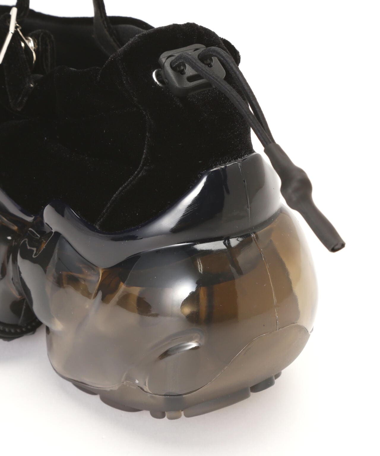 grounds◆グラウンズ/MOOPIE PUMPS BLACK VELVET grounds MOOPIE PUMPS BLACK VELVET （グラウンズ ムーピー