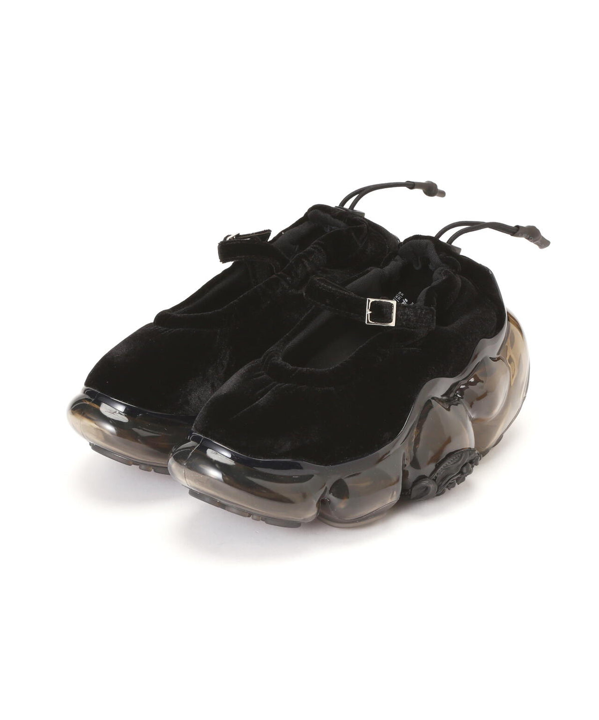 grounds/グラウンズ/MOOPIE PUMPS BLACK VELVET/BLACK | ROYAL FLASH 