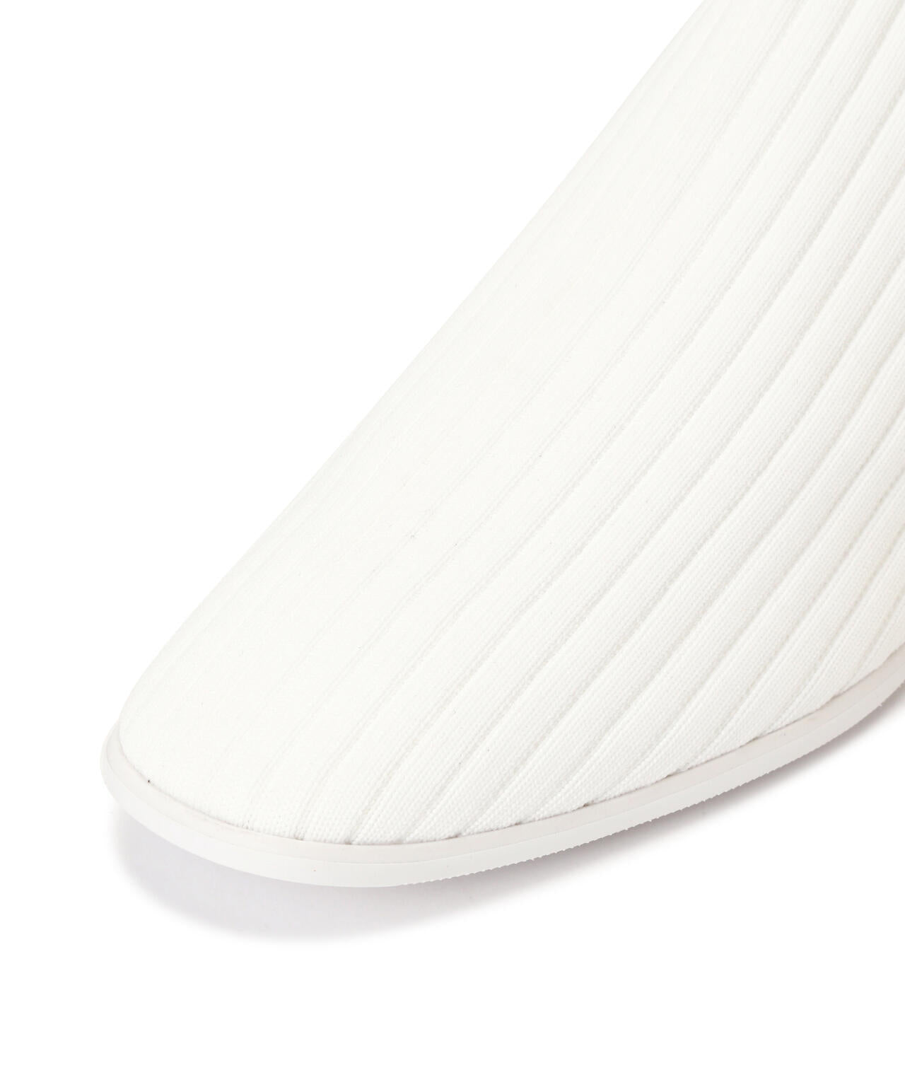 grounds/グラウンズ/BABY JEWELRY RIB SOCK WHITE | ROYAL FLASH