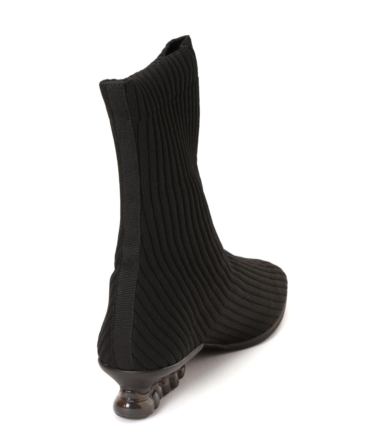 grounds/グラウンズ/BABY JEWELRY RIB SOCK BLACK | ROYAL FLASH