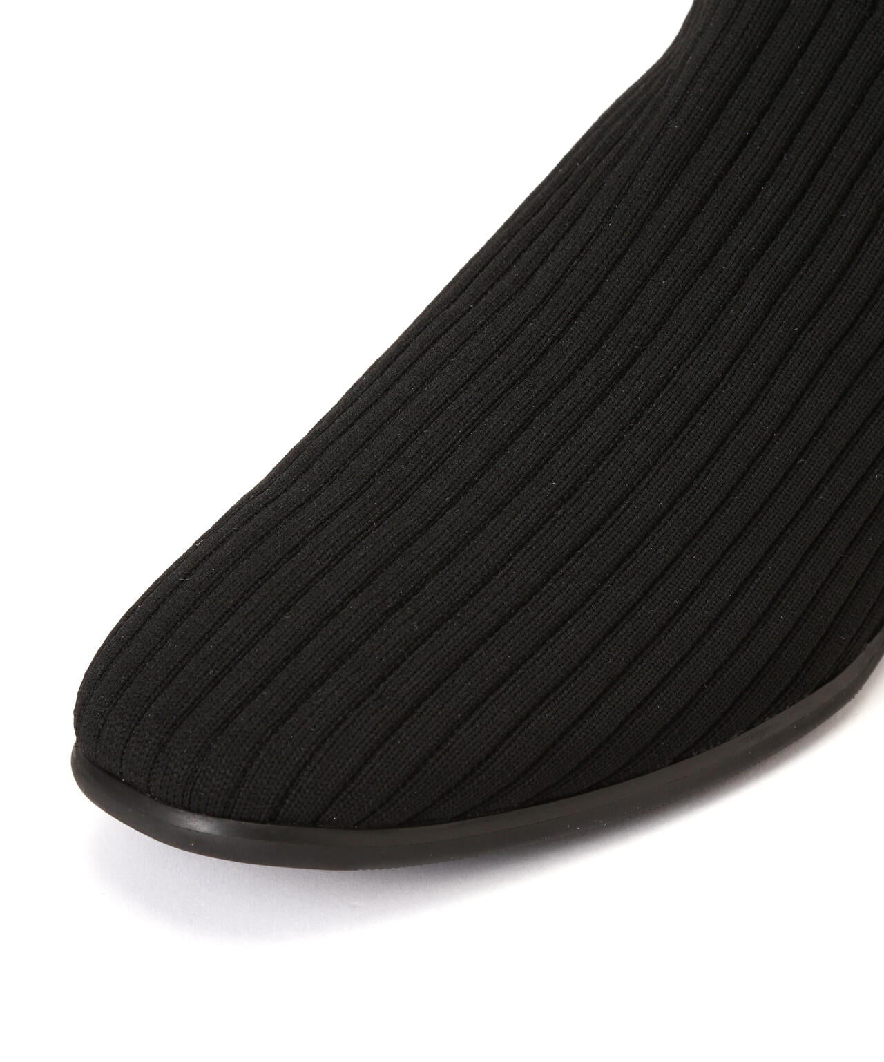 grounds/グラウンズ/BABY JEWELRY RIB SOCK BLACK | ROYAL FLASH
