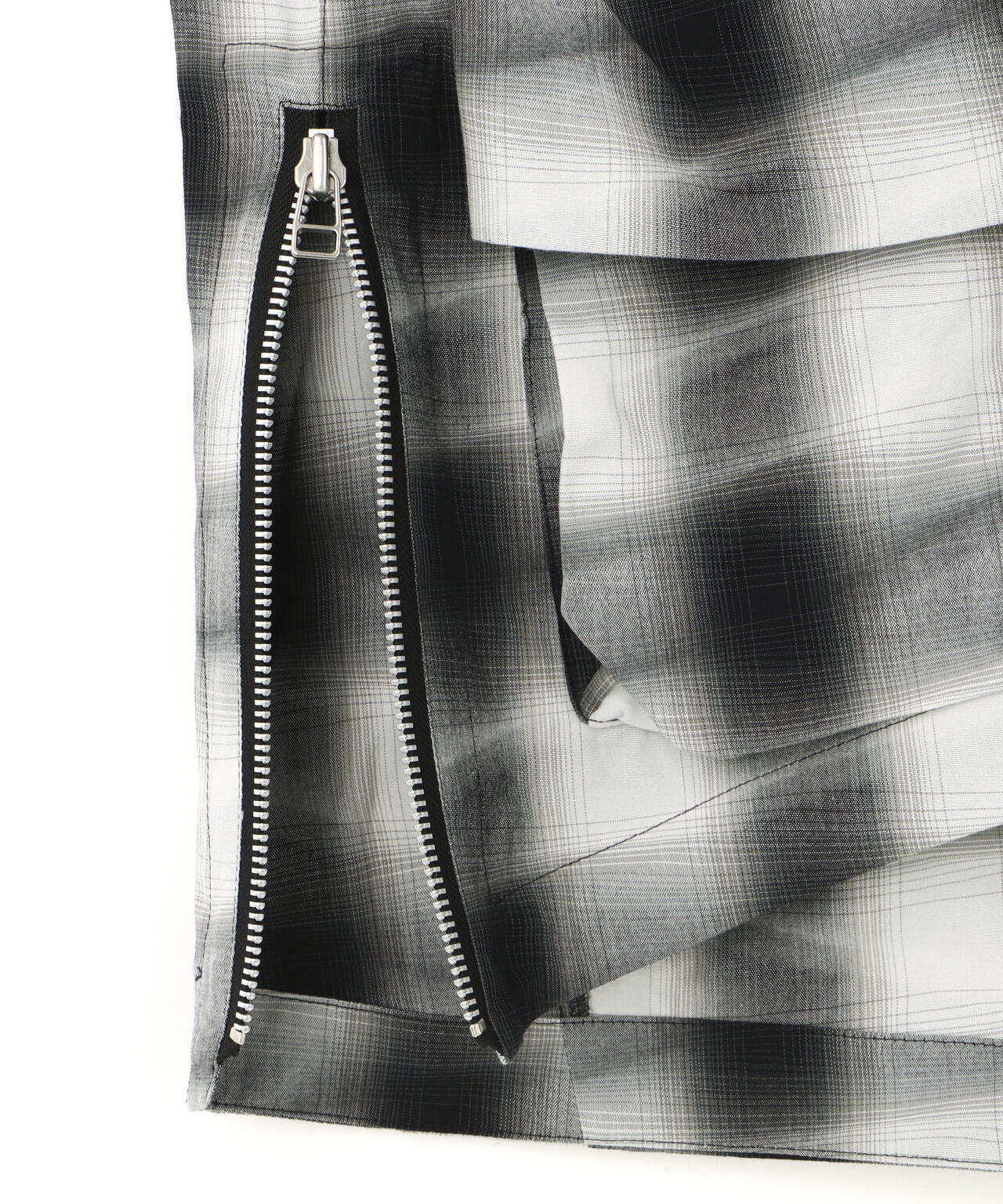 A.F ARTEFACT/エーエフアーティファクト/YOROKE CHECK HOODIE SHIRTS