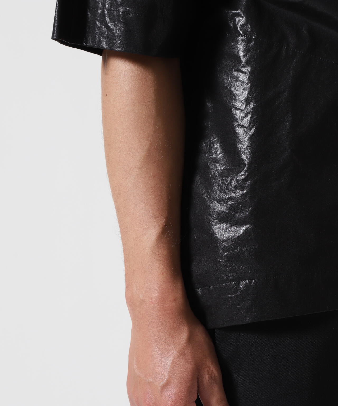 A.F ARTEFACT/エーエフ・アーティファクト/COATING BASEBALL SHIRTS