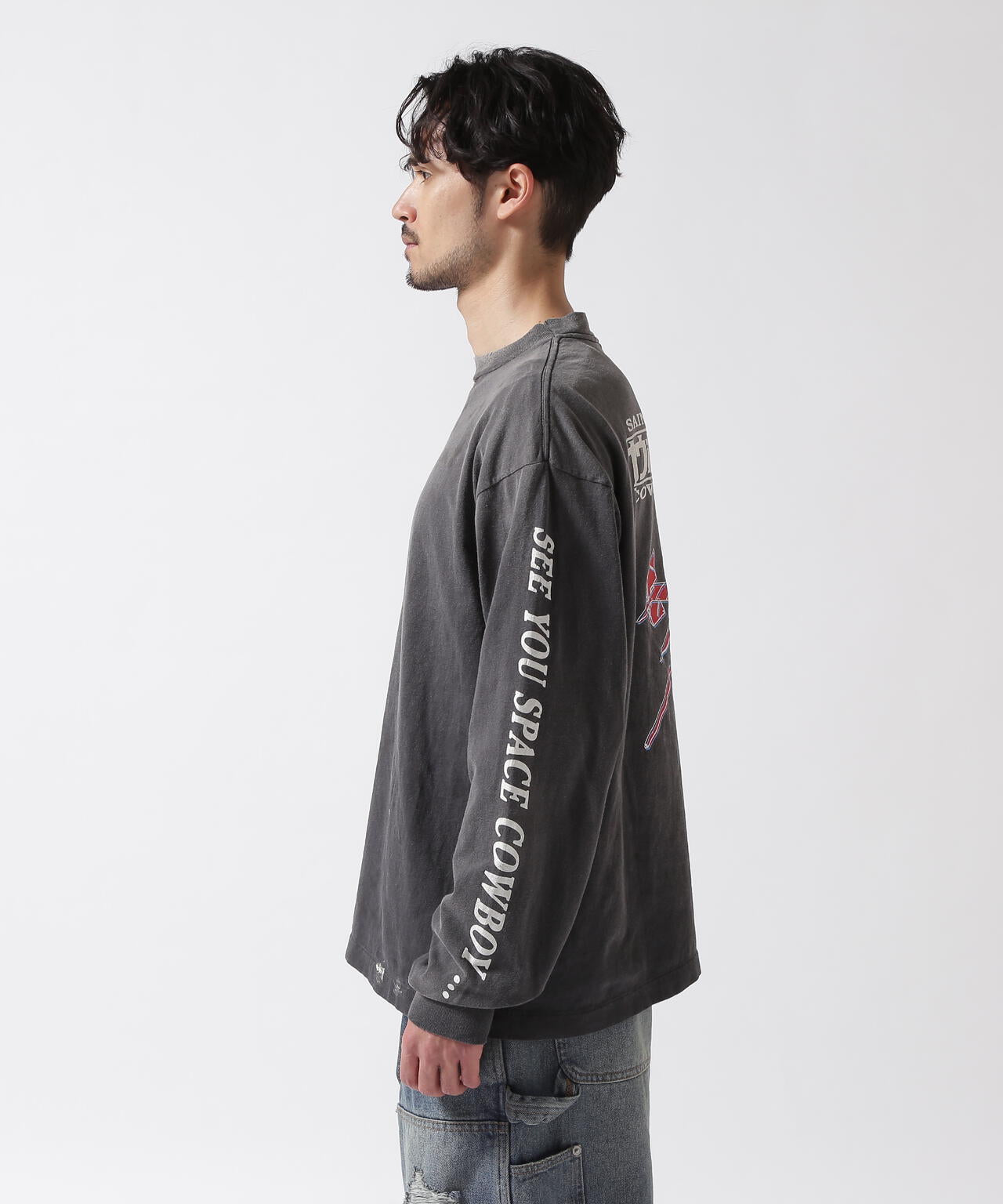 ロイヤルフラッシュ（ FLASH）/SAINT MICHAEL／セントマイケル／CB_LS TEE／EASY COME SAINT MICHAEL/セントマイケル/CB_LS TEE/EASY COME | ROYAL FLASH