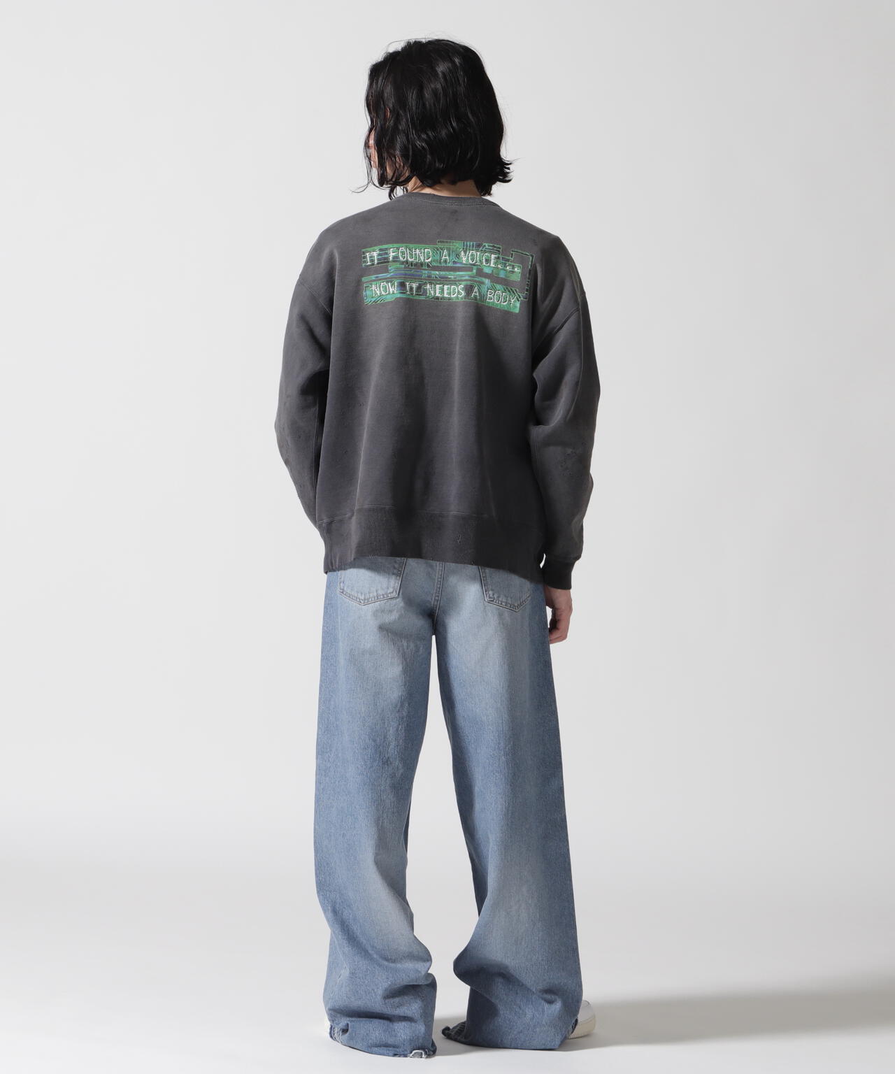 SAINT MICHAEL/セントマイケル/GS_CRW-N SWT/GST IN THE S | ROYAL