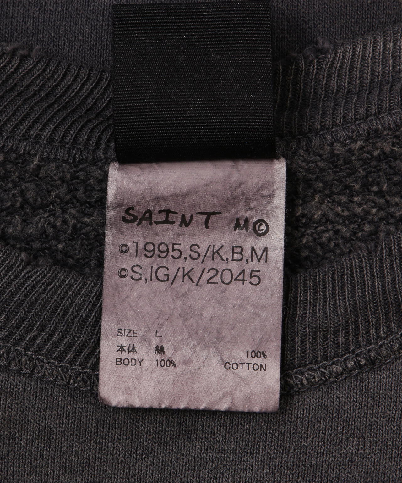 SAINT MICHAEL/セントマイケル/GS_CRW-N SWT/GST IN THE S
