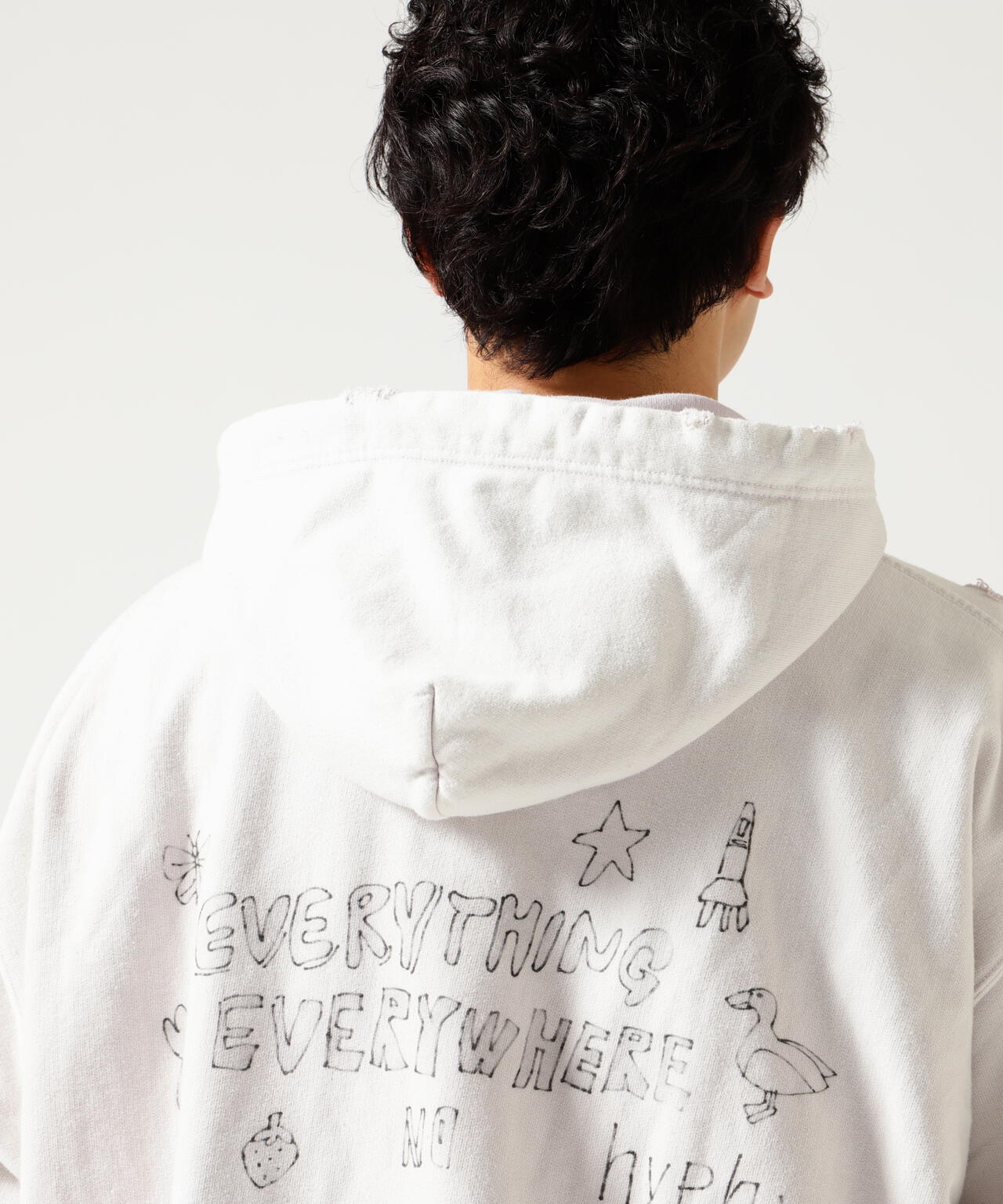 【新品】Maison Mihara Yasuhiro ホワイト モッズコート Maison MIHARA YASUHIRO/メゾン ミハラヤスヒロ/BLEACHED PARKA