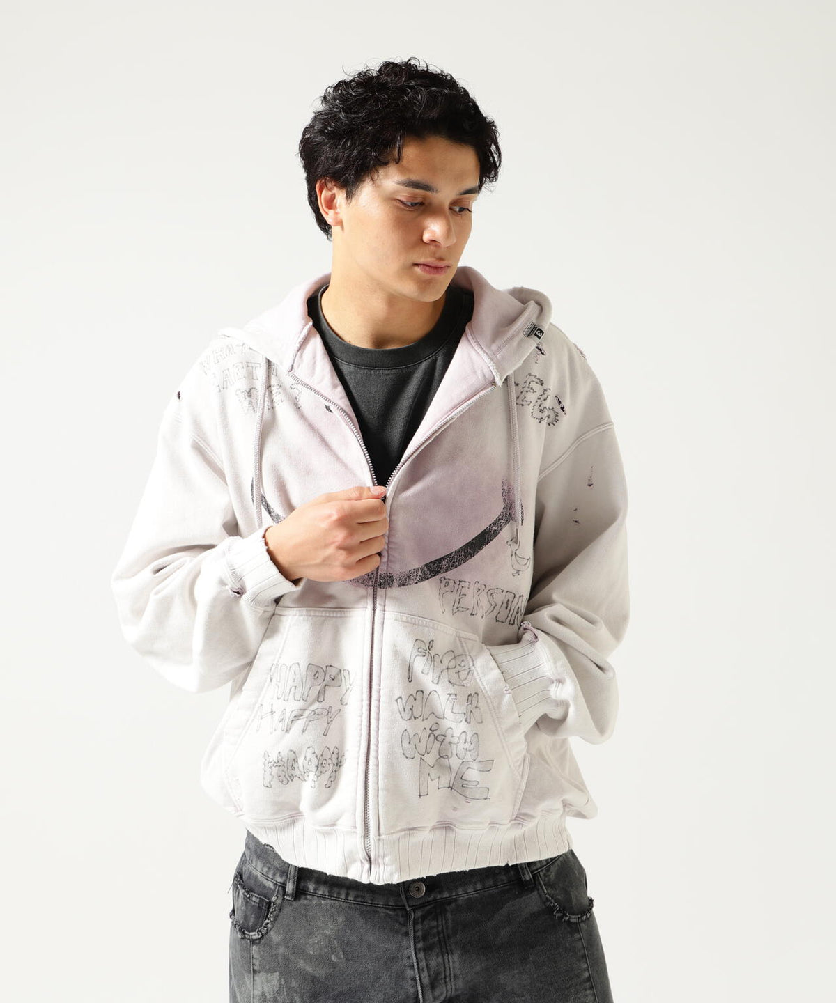 Maison MIHARA YASUHIRO/メゾン ミハラヤスヒロ/BLEACHED PARKA 