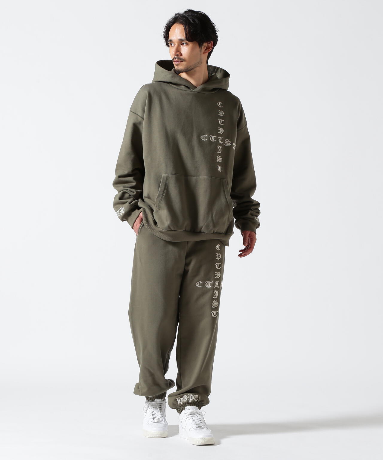 CTLS IS YOURS コラボフーディー CTLS/シーティーエルエス/別注EMBROIDERY HOODIE | ROYAL FLASH