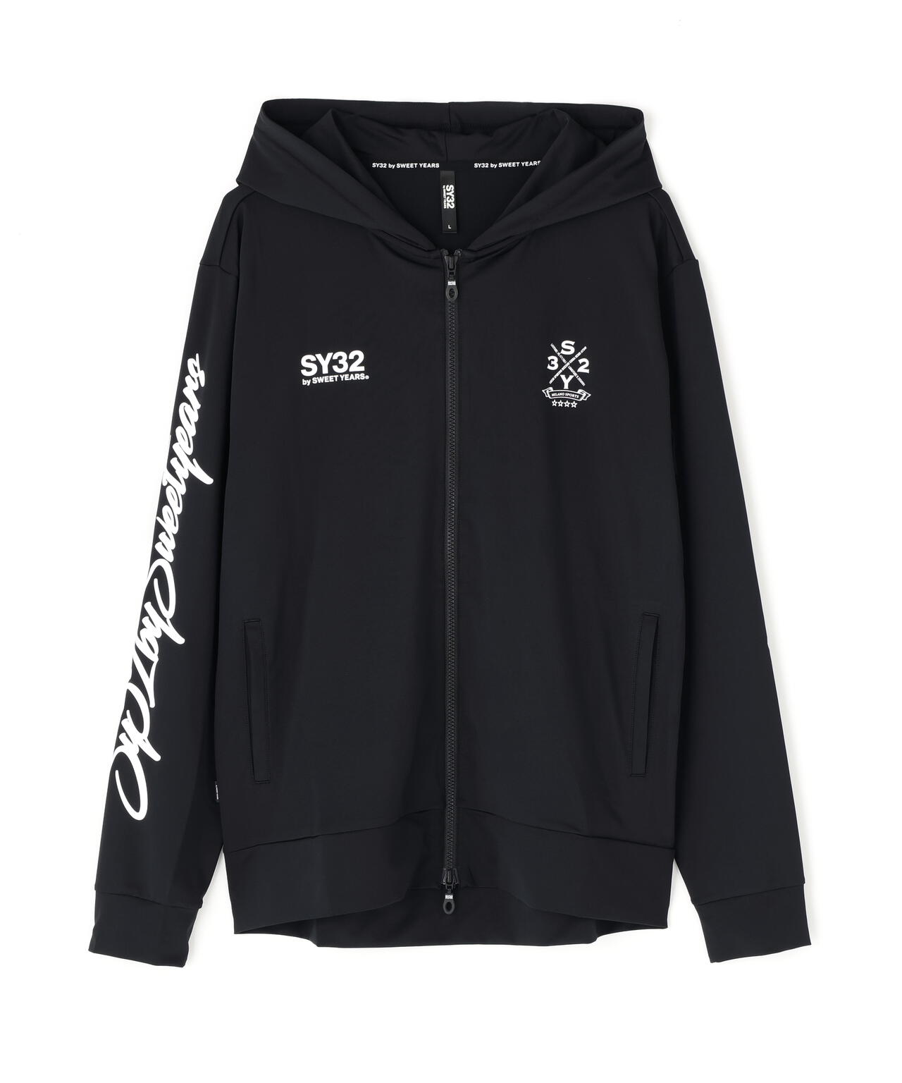 SY32 by SWEET YEARS/エスワイサーティトゥ バイ スィートイヤーズ/RUSH GUARD ZIP HOODIE