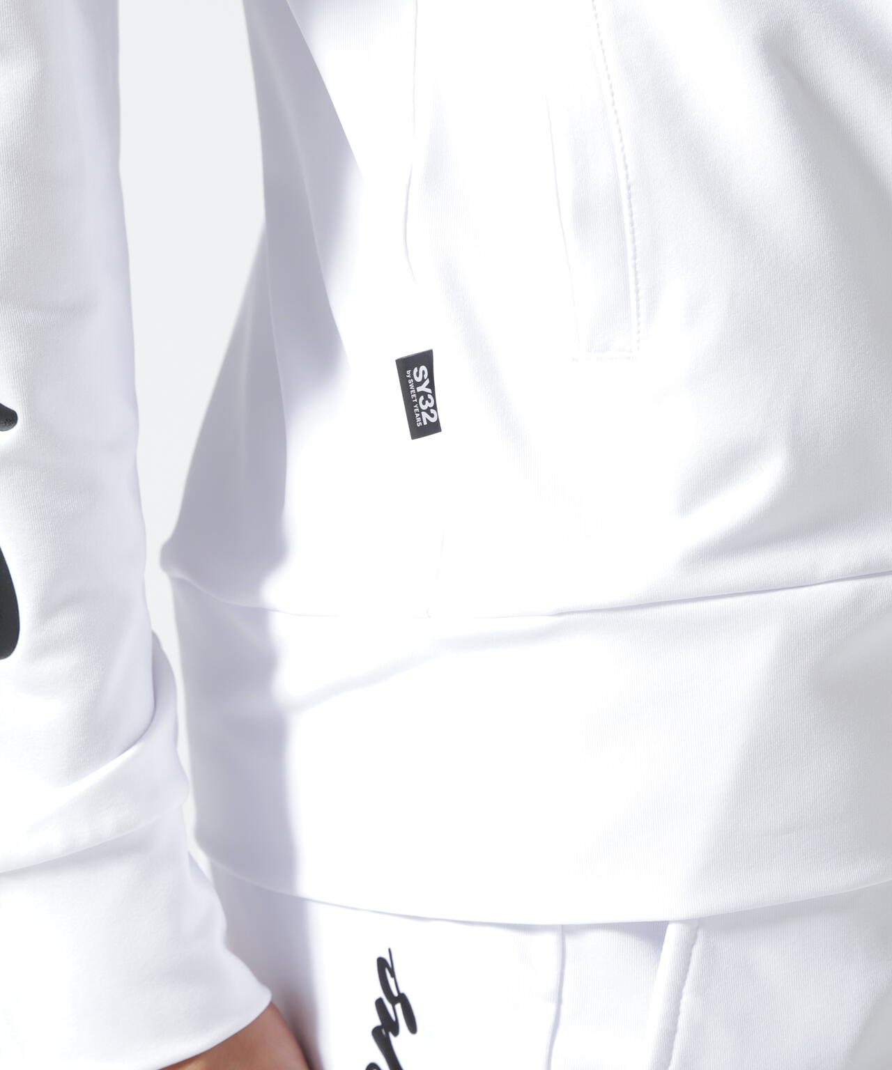 SY32 by SWEET YEARS/エスワイサーティトゥ バイ スィートイヤーズ/RUSH GUARD ZIP HOODIE