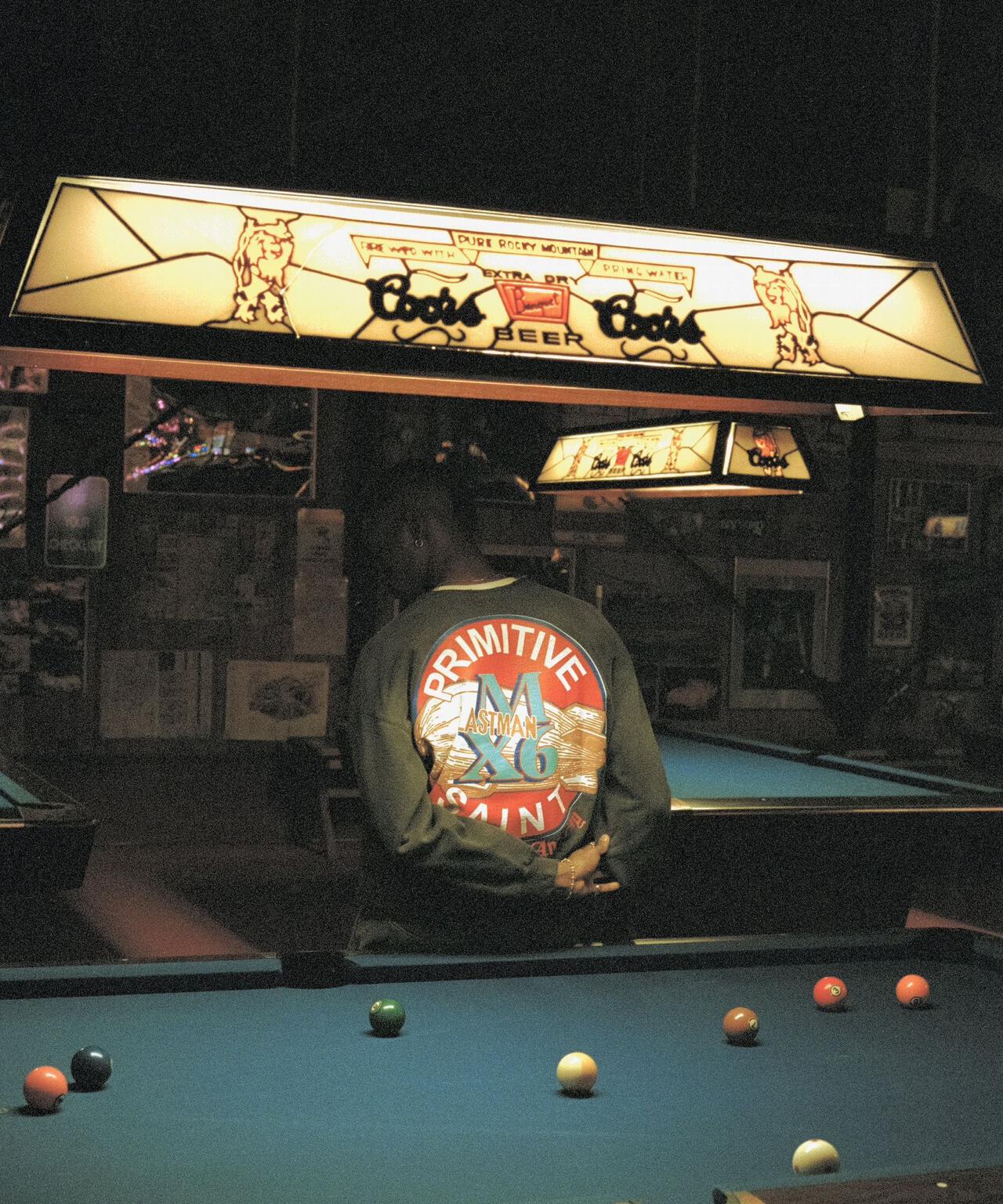 SAINT MICHAEL/セントマイケル/LM_CRW-N SWEAT / PRIMITIVE /BLK