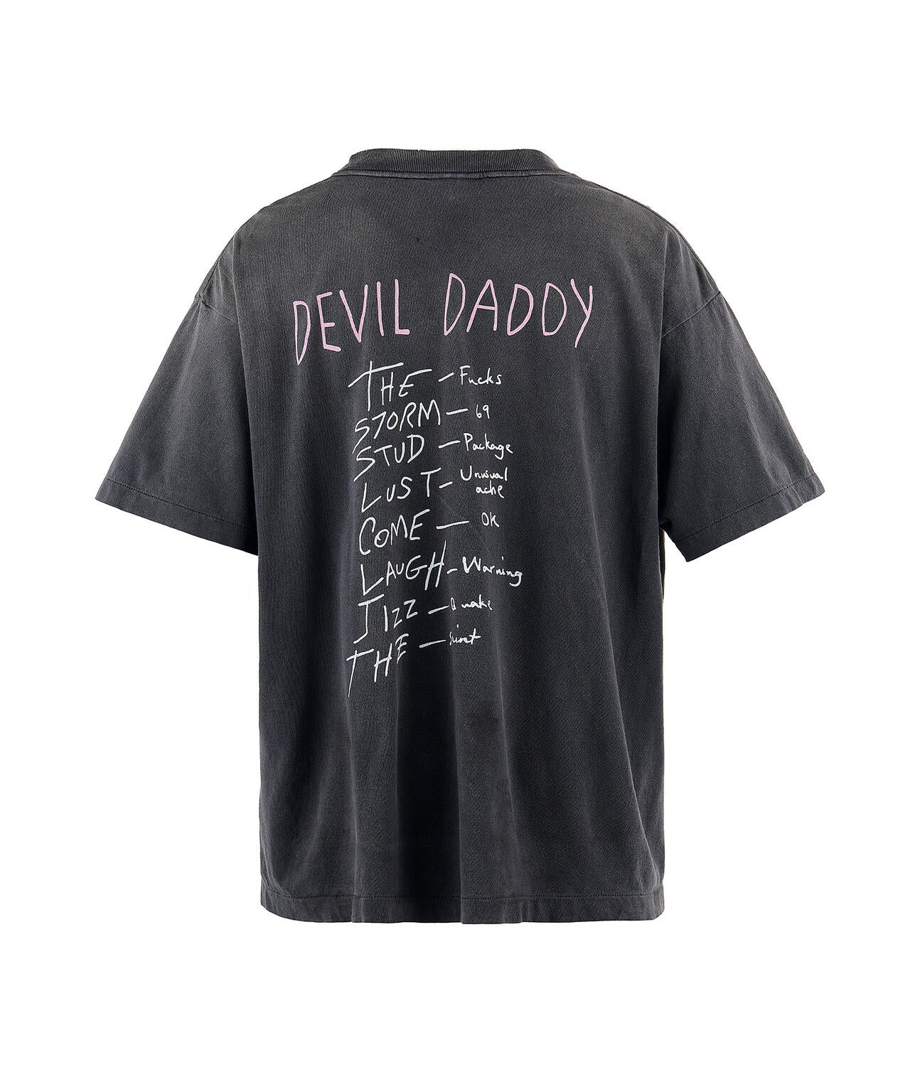SAINT MICHAEL/セントマイケル/SS TEE / DEVIL DADDY BLACK | ROYAL 