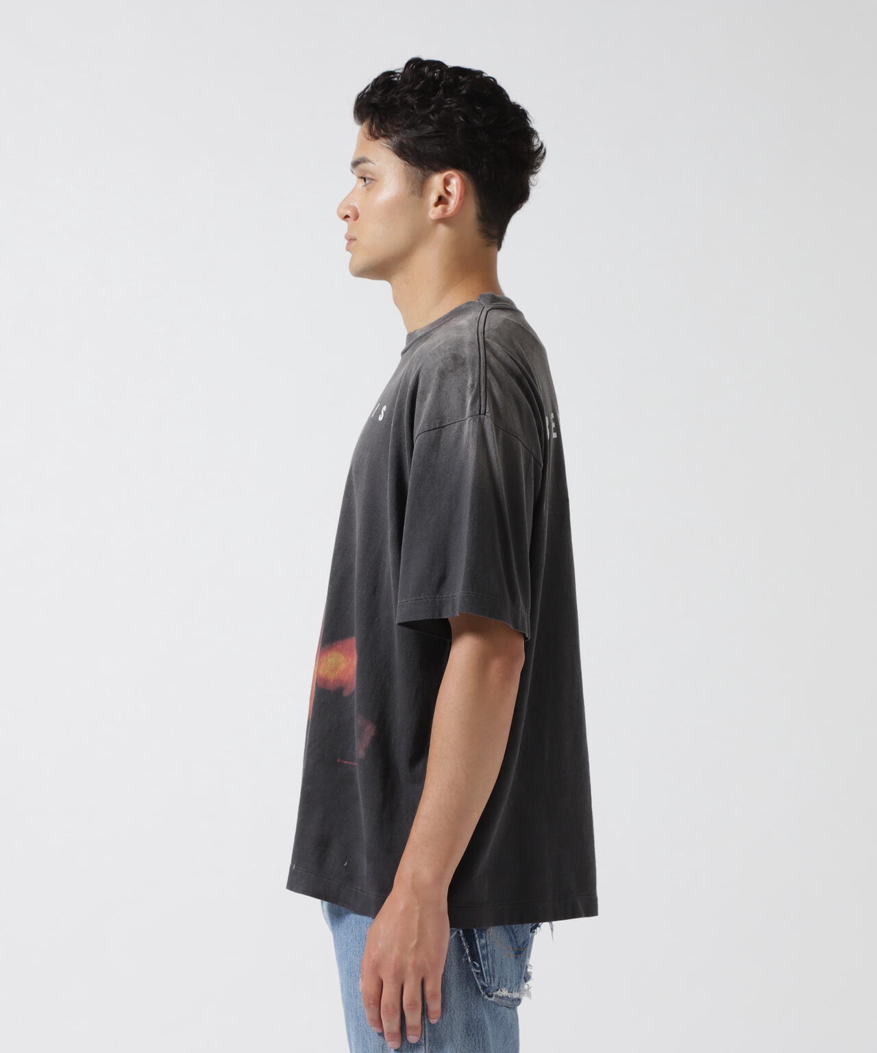 SAINT MICHAEL/セントマイケル/SS TEE SAINT PRAISE BLACK