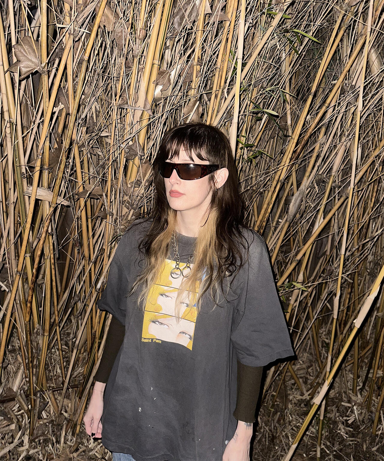 SAINT MICHAEL/セントマイケル/PM_SS SAINT PAM TEE