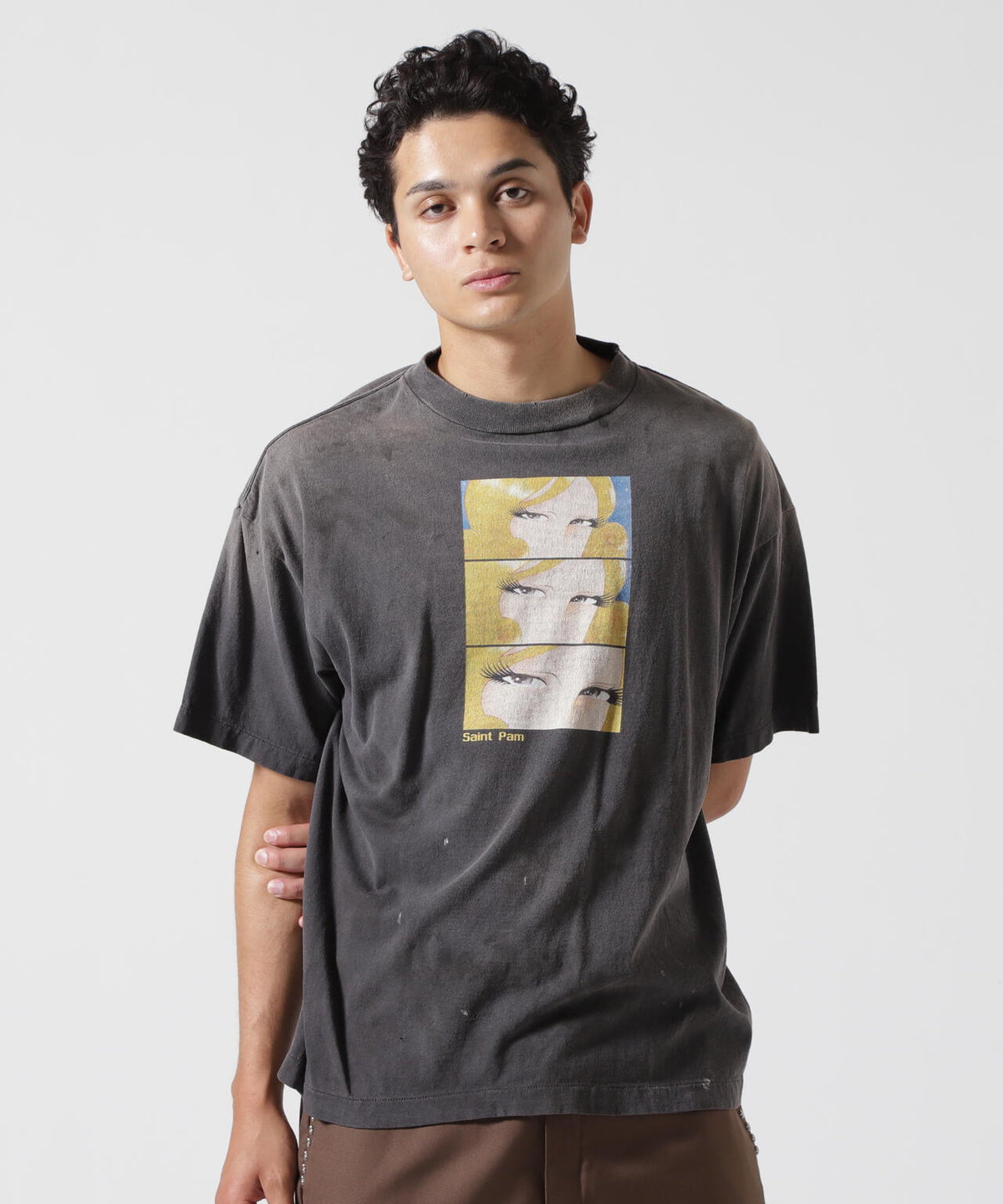 SAINT MICHAEL/セントマイケル/PM_SS SAINT PAM TEE | ROYAL FLASH 
