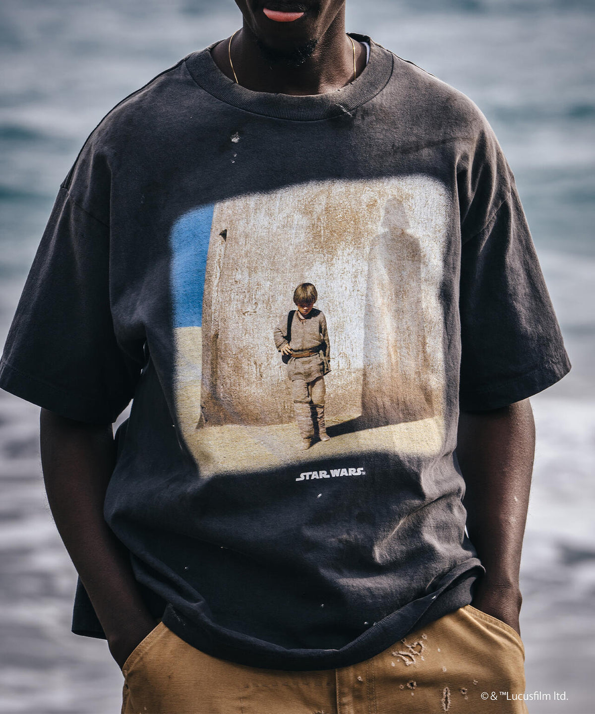 SAINT MICHAEL/セントマイケル/SW_SS TEE ANAKIN | ROYAL FLASH 
