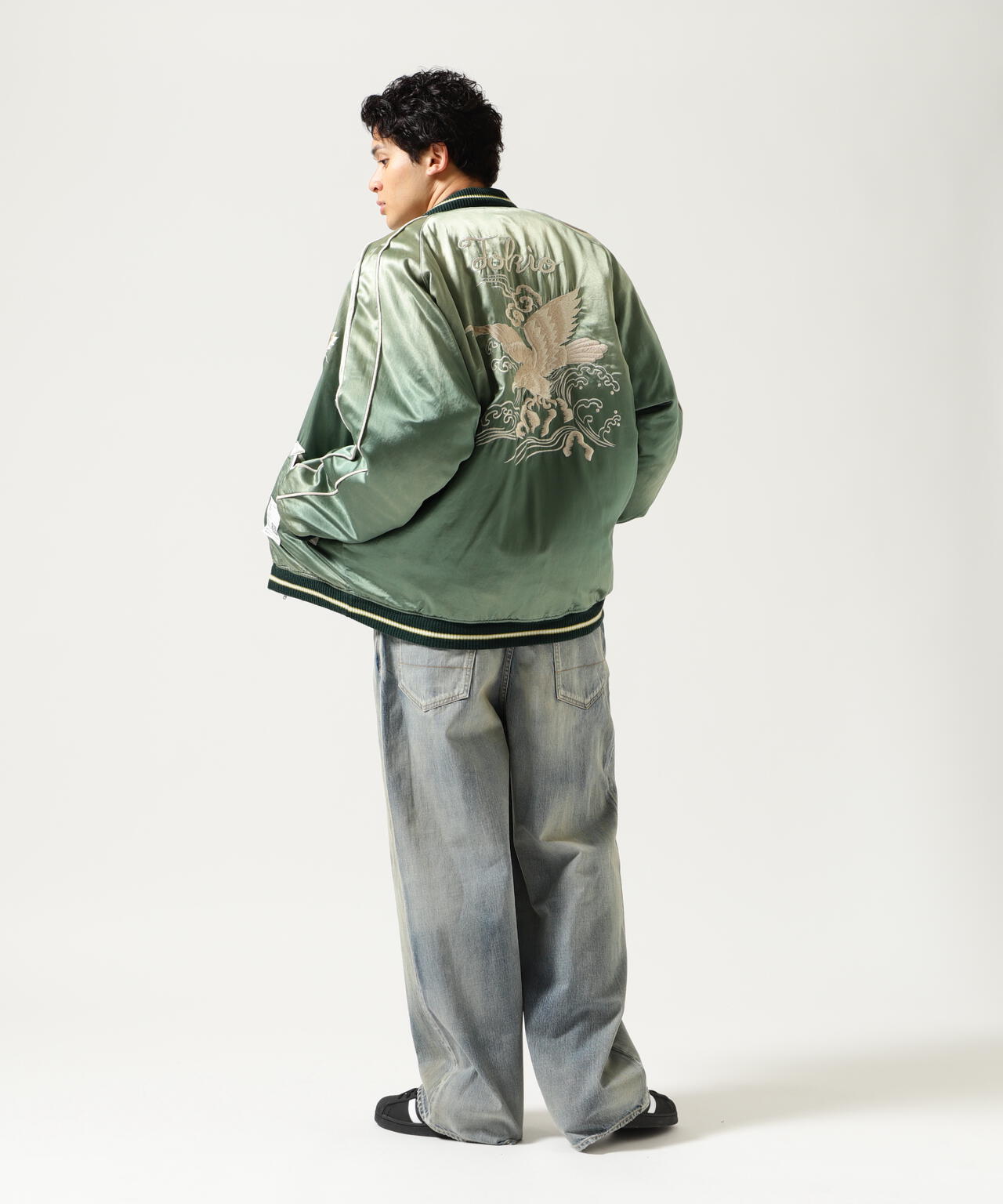 Maison Mihara Yasuhiro メゾンミハラヤスヒロ スカジャン Maison MIHARA YASUHIRO - 24SSメゾンミハラヤスヒロ スカジャン