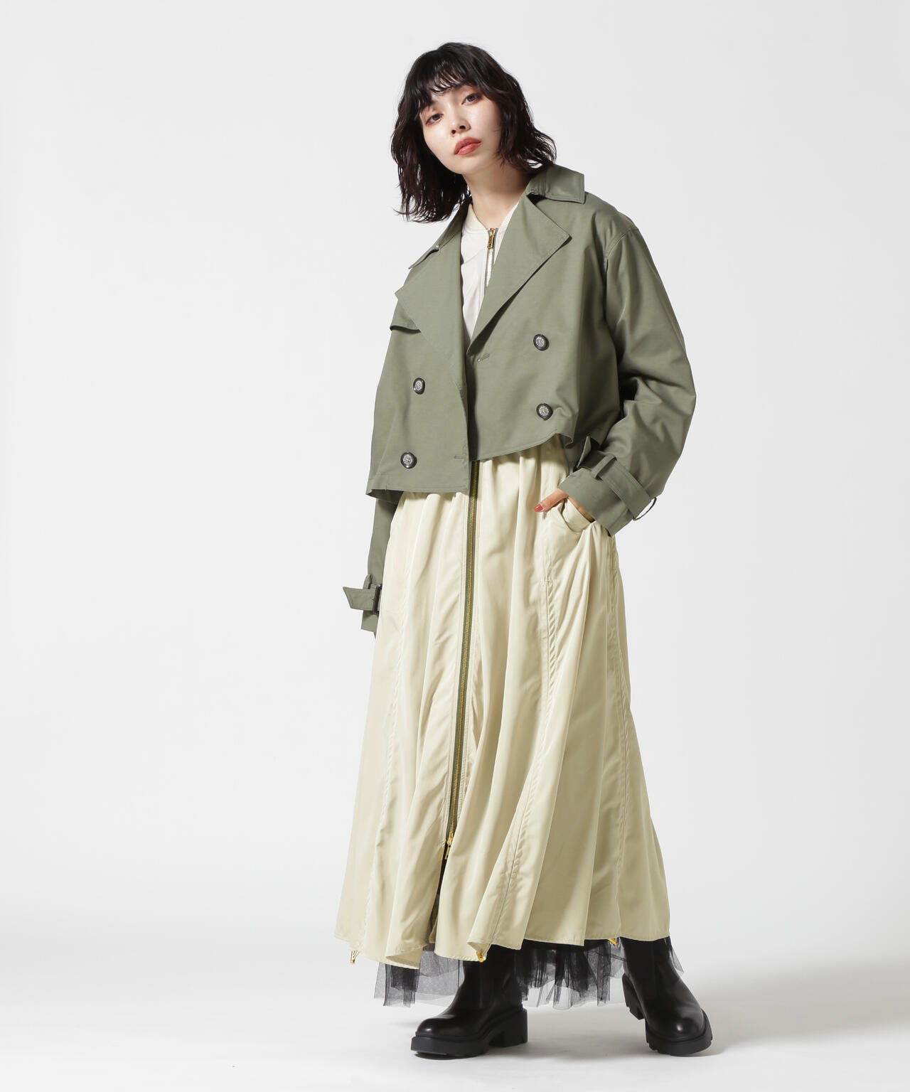 Risley/リズレー/ショートトレンチアンサンブル | ROYAL FLASH