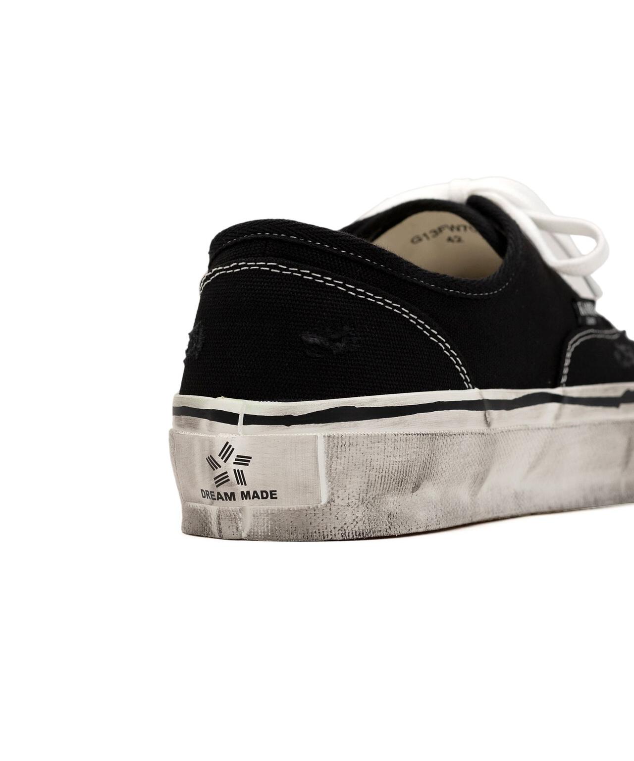 KAMIYA/カミヤ/Herc Distressed Vulcanized Sneaker | ROYAL FLASH