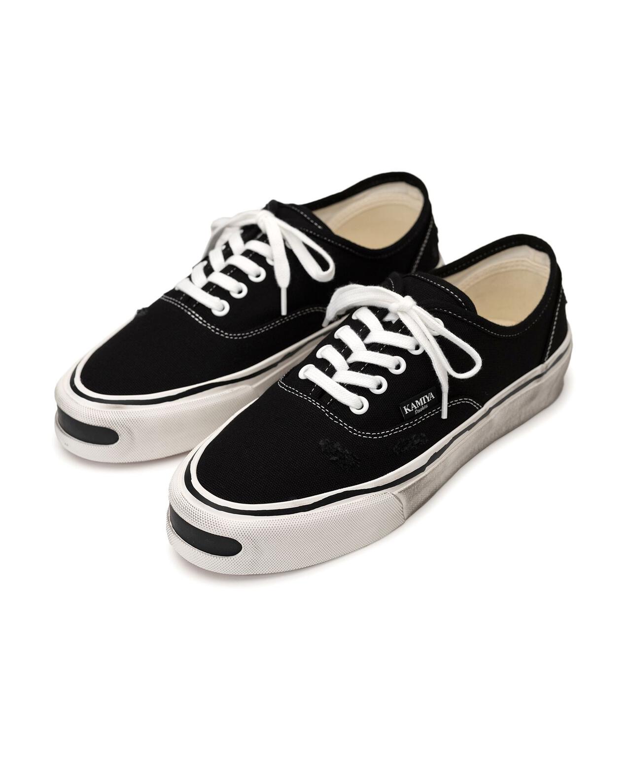 KAMIYA/カミヤ/Herc Distressed Vulcanized Sneaker | ROYAL FLASH