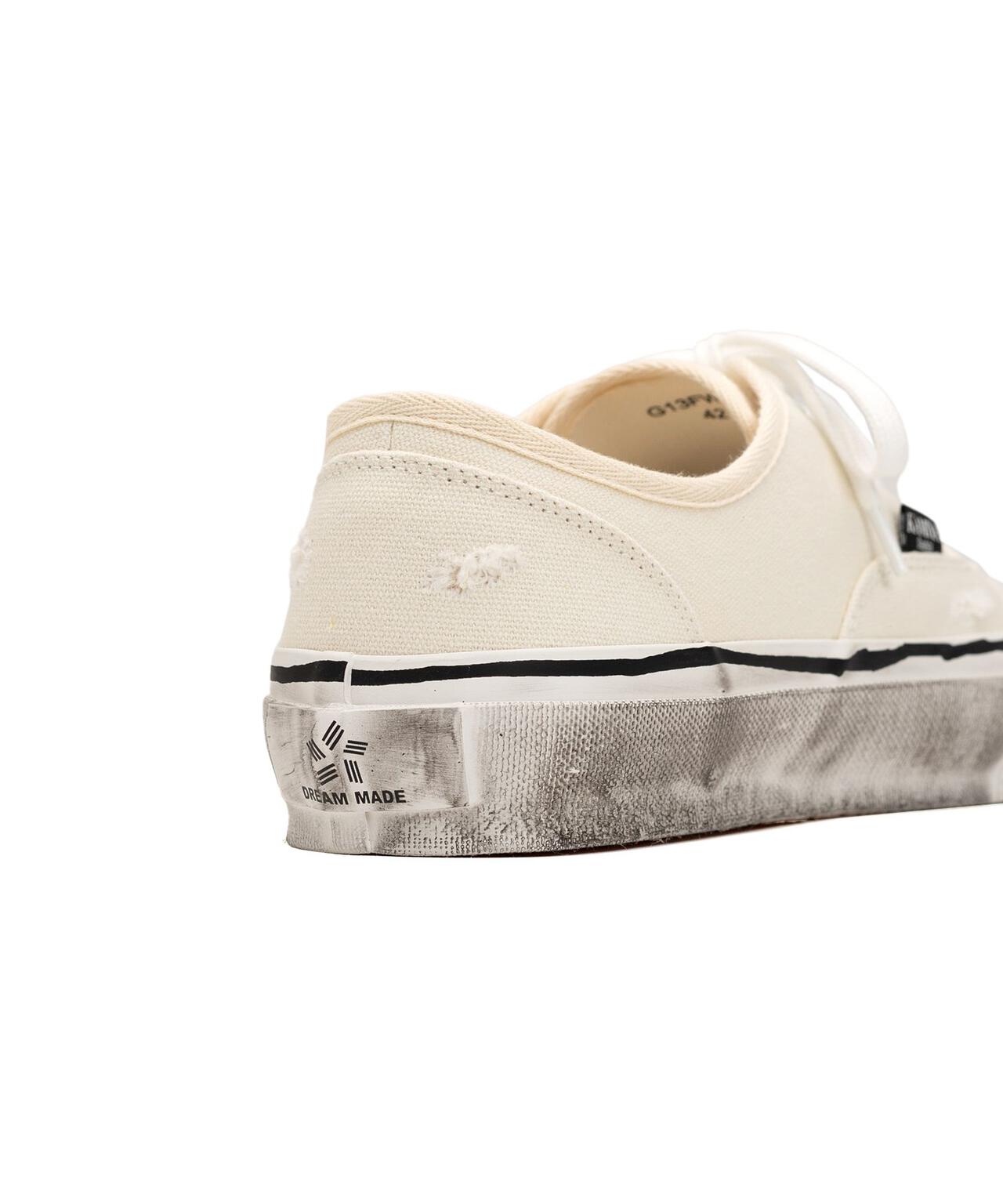 KAMIYA/カミヤ/Herc Distressed Vulcanized Sneaker | ROYAL FLASH