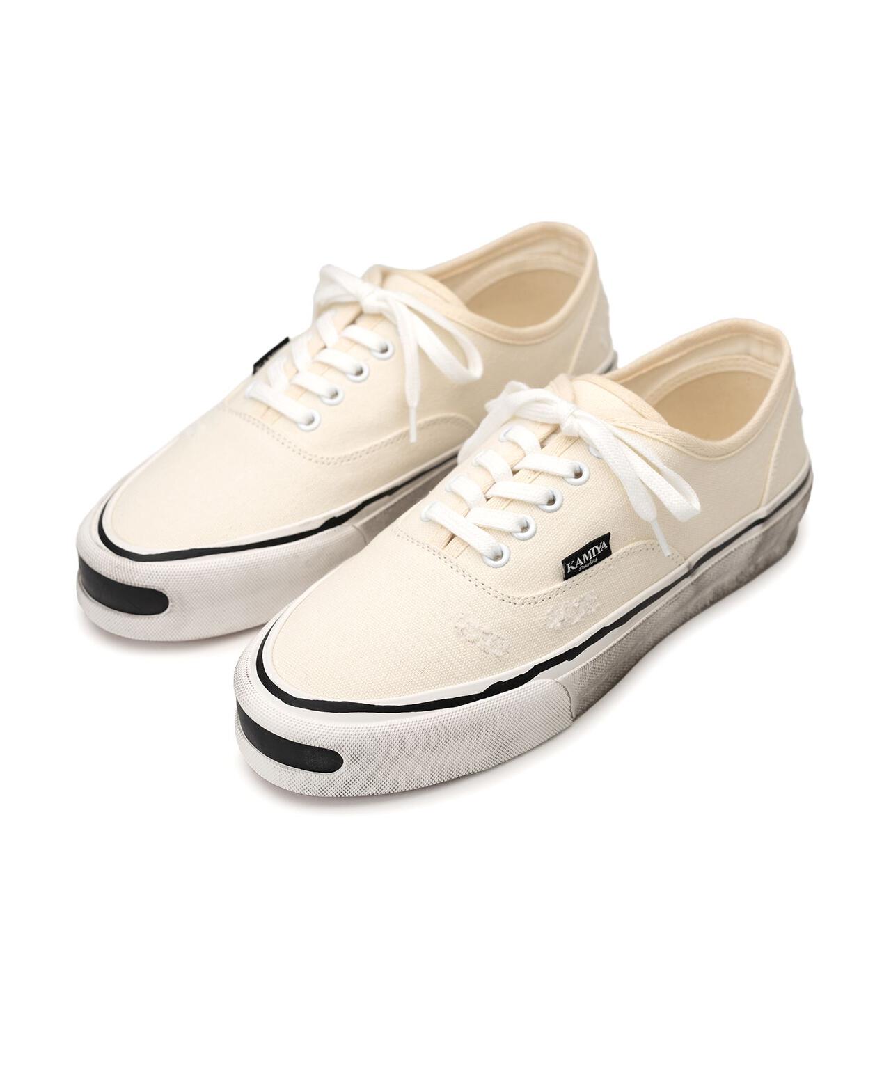 KAMIYA/カミヤ/Herc Distressed Vulcanized Sneaker